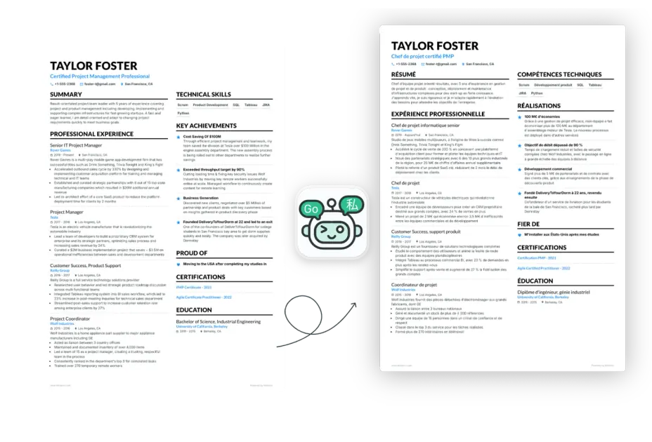 Traduisez votre CV avec l’IA