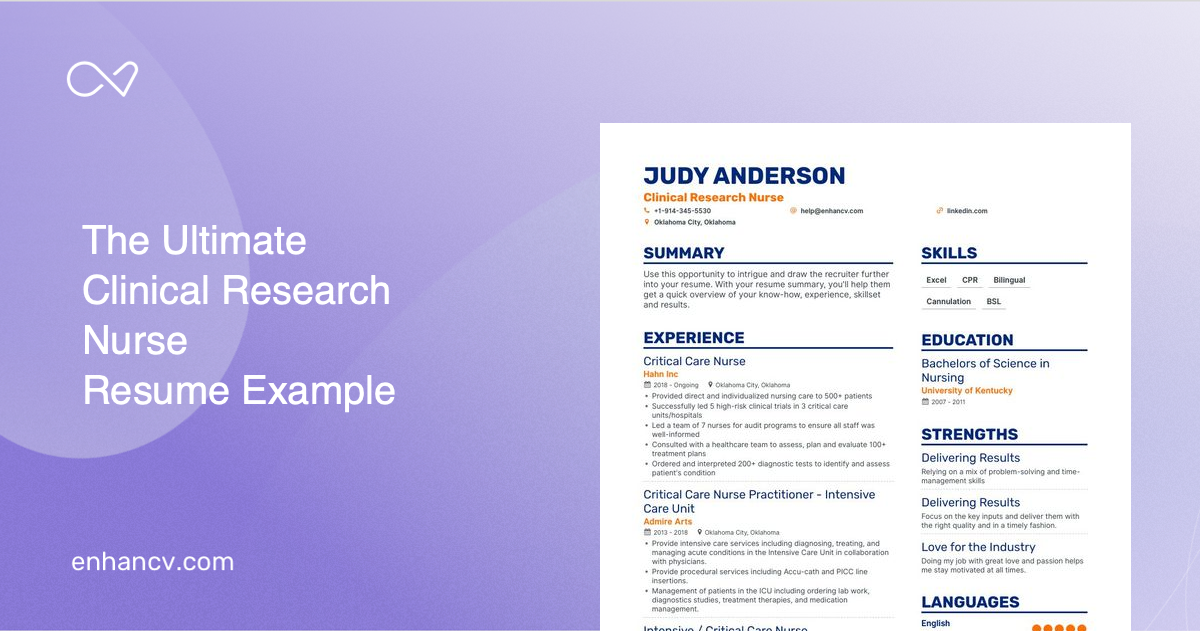 5-clinical-research-nurse-resume-examples-guide-for-2023