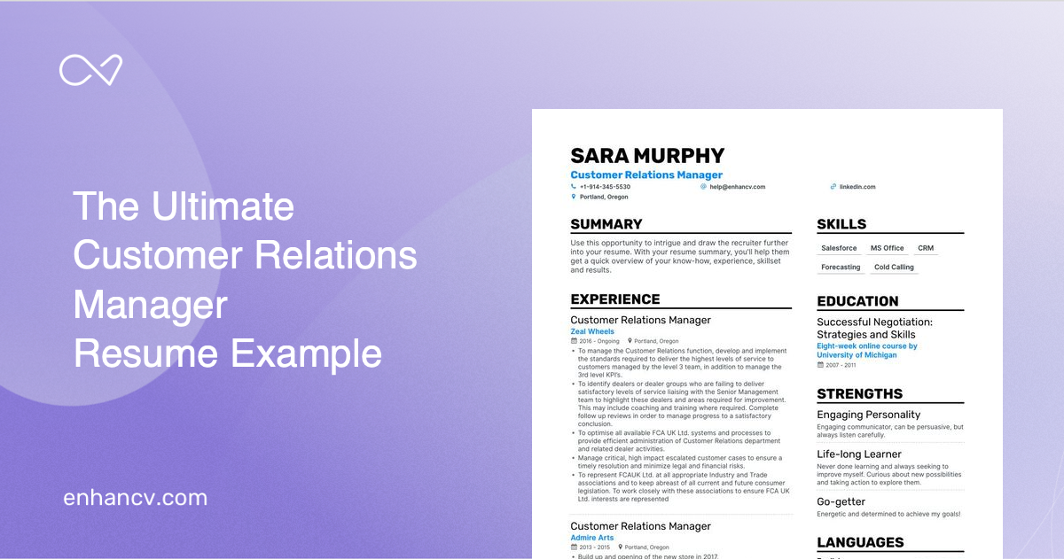 5-customer-relations-manager-resume-examples-guide-for-2023