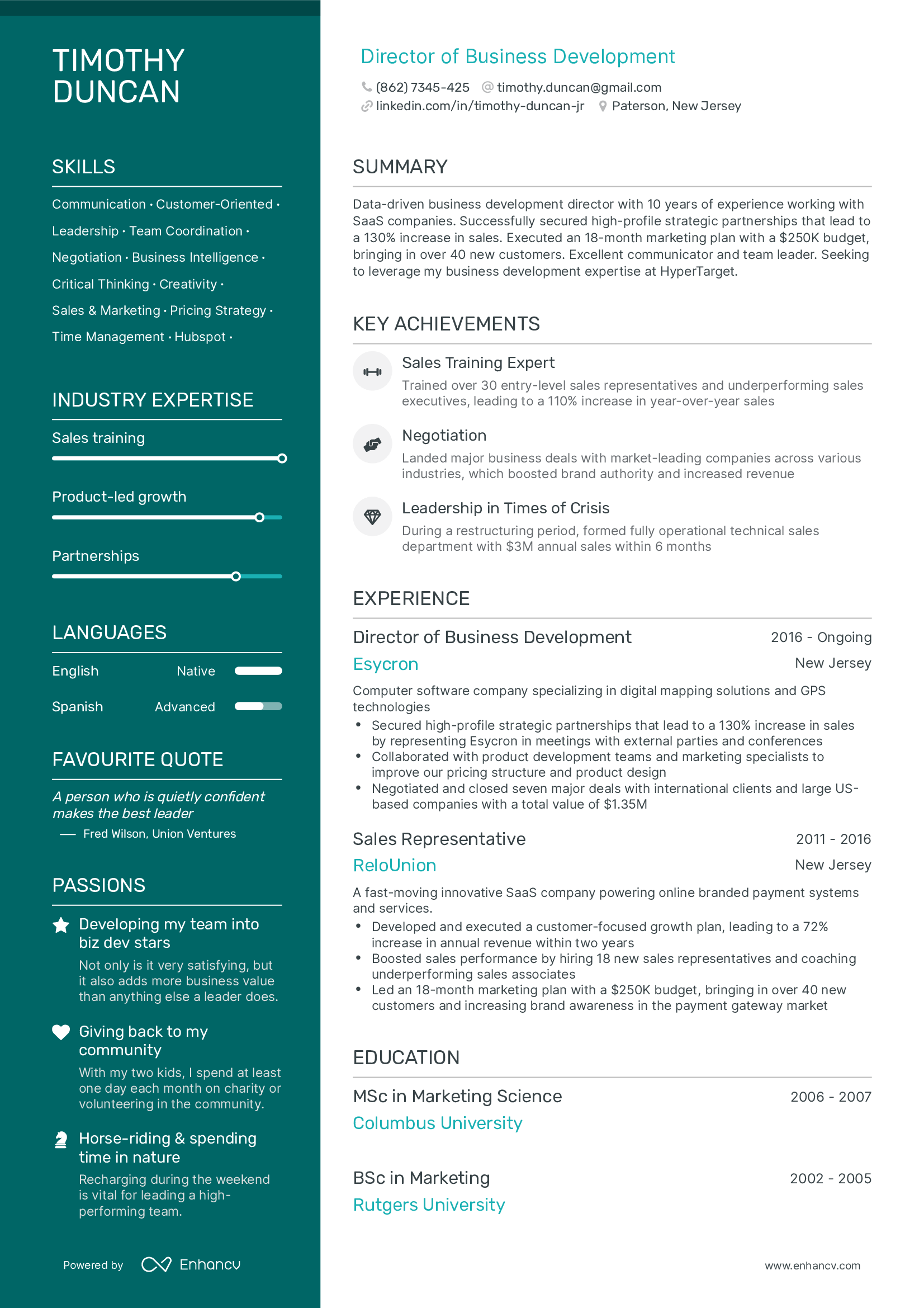 Polished Resume Template