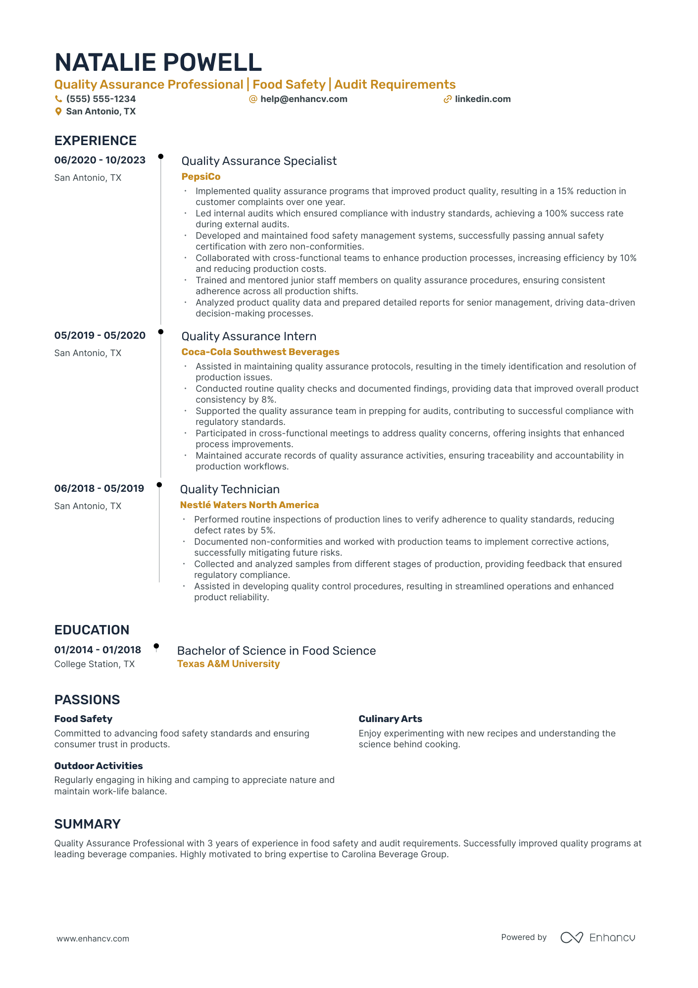 DevOps Quality Assurance Manager Resume Example Resume Example