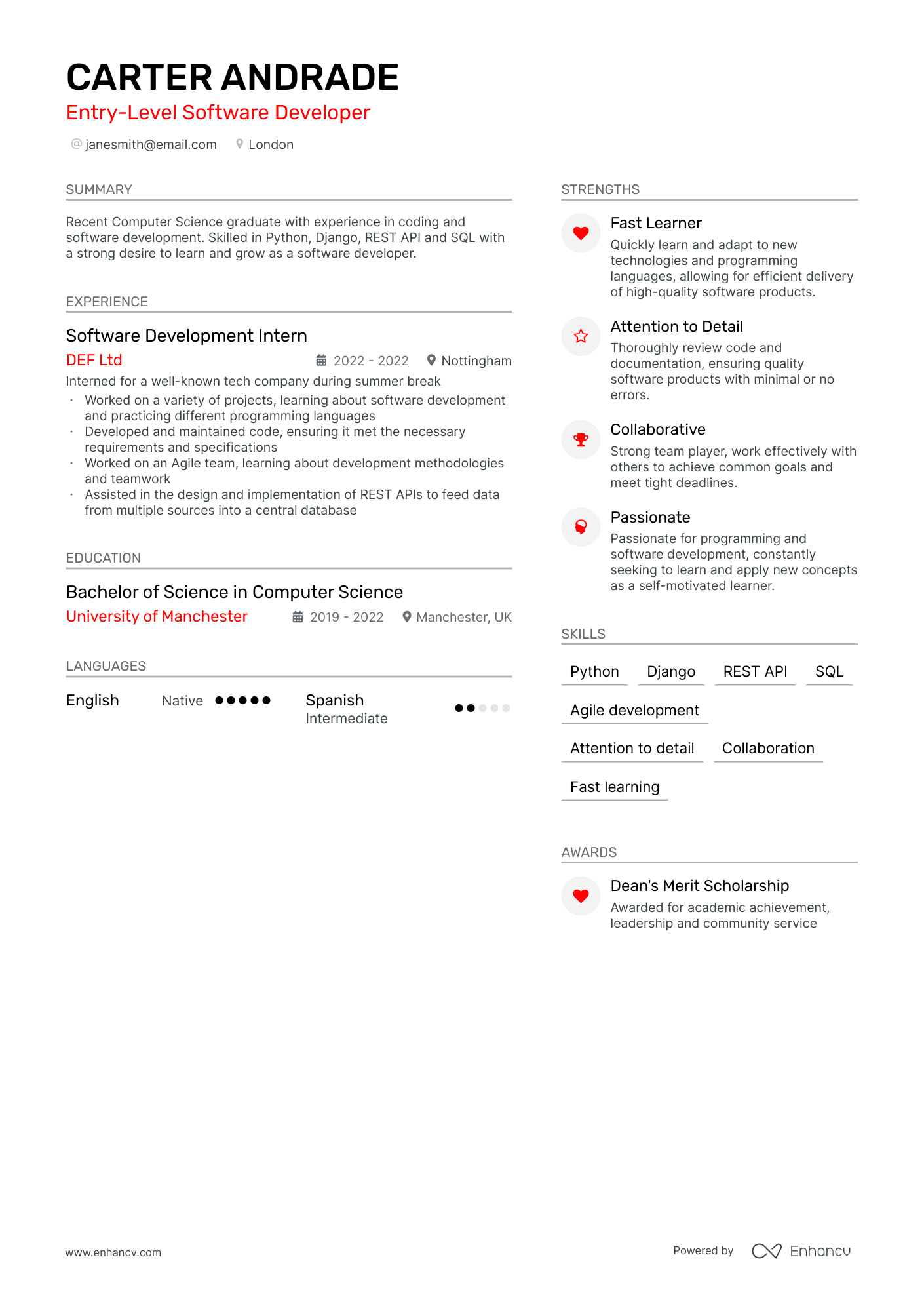 3 Software Engineer CV Examples for 2024