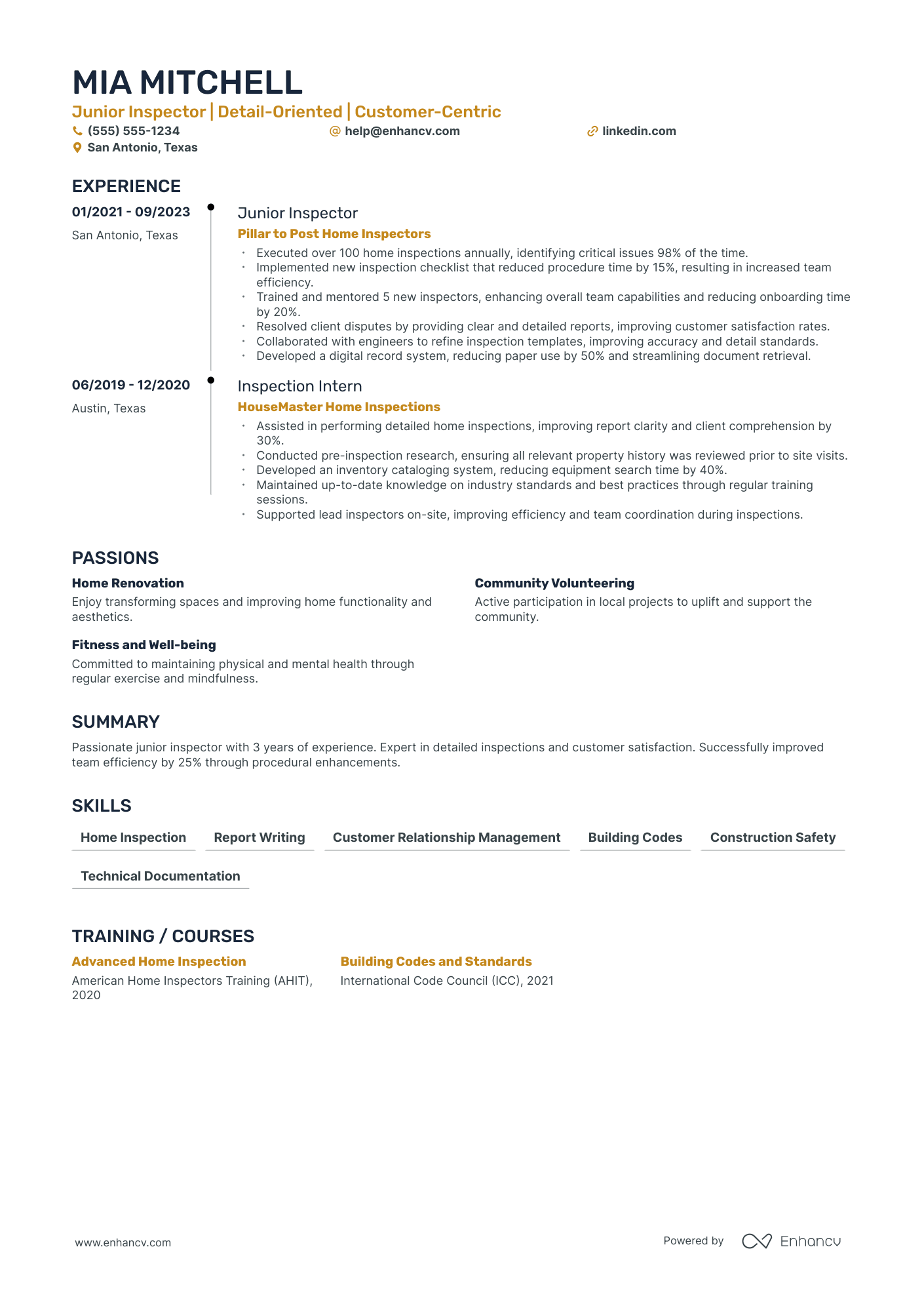 Luxury Homes Realtor resume example