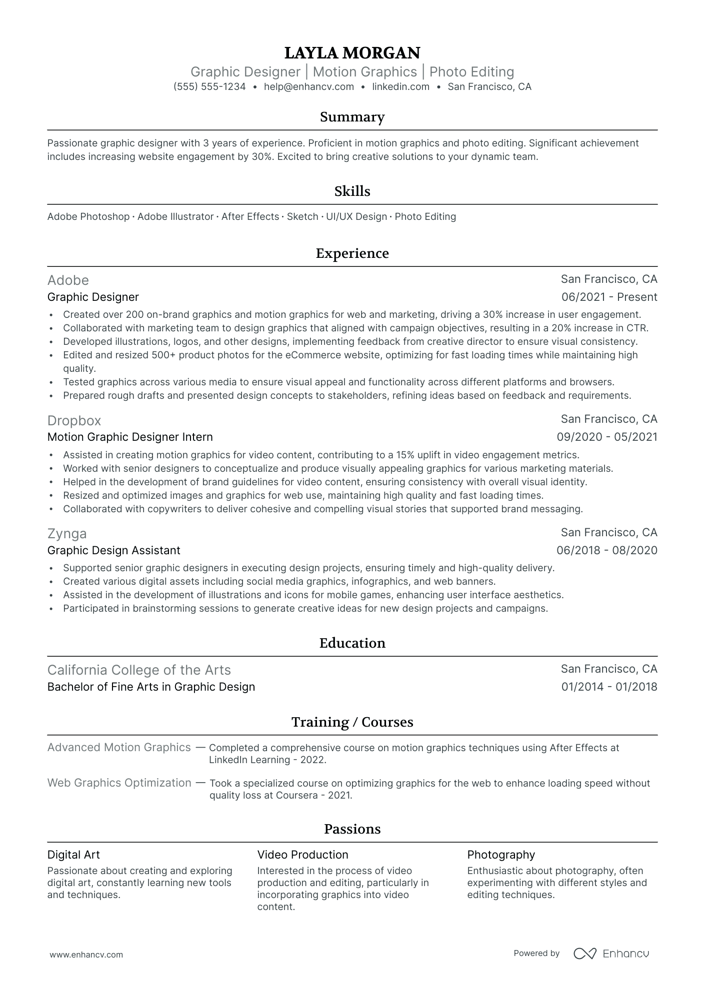 E-commerce Web Designer Resume Example Resume Example