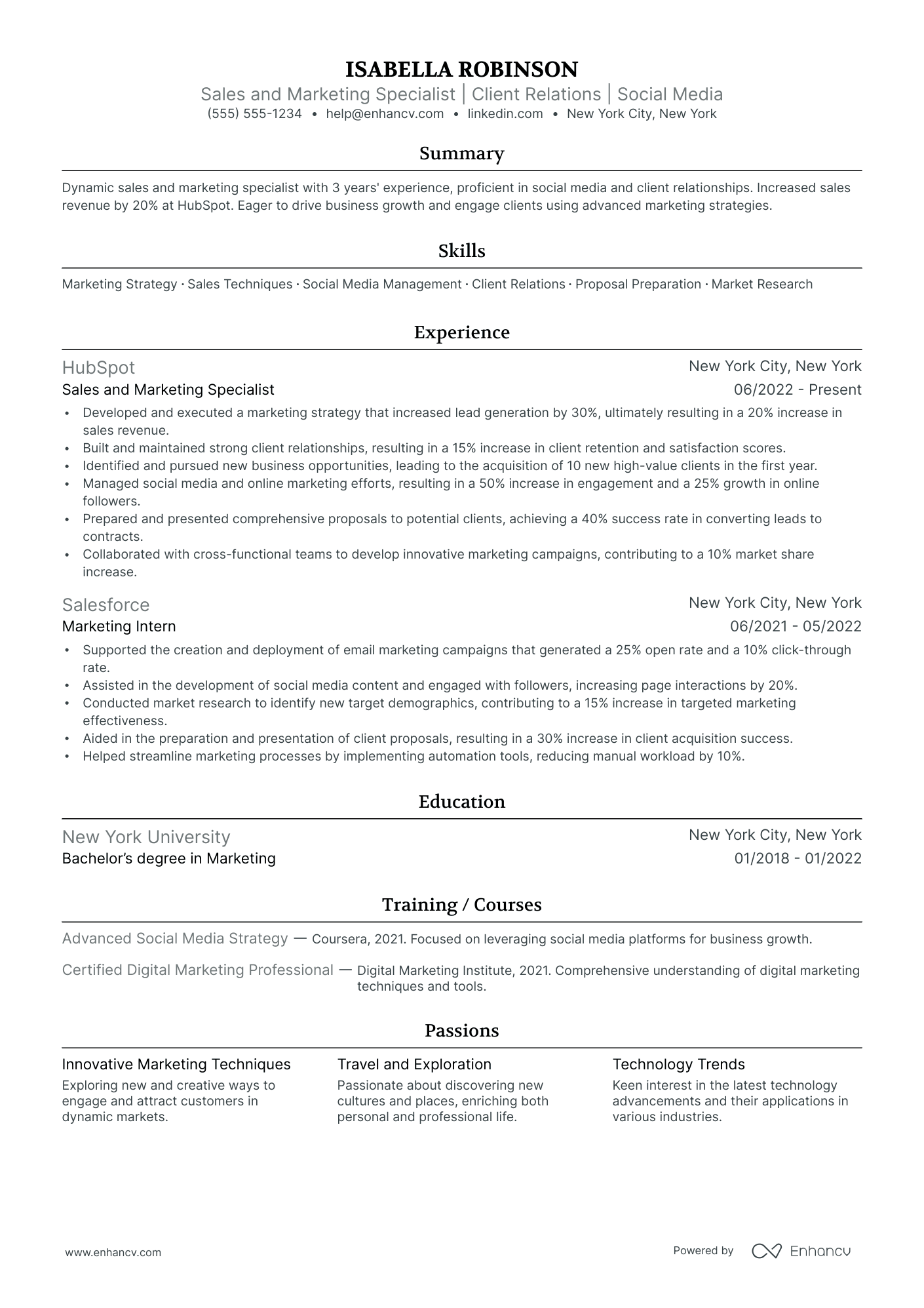 Head of Customer Success Management resume example