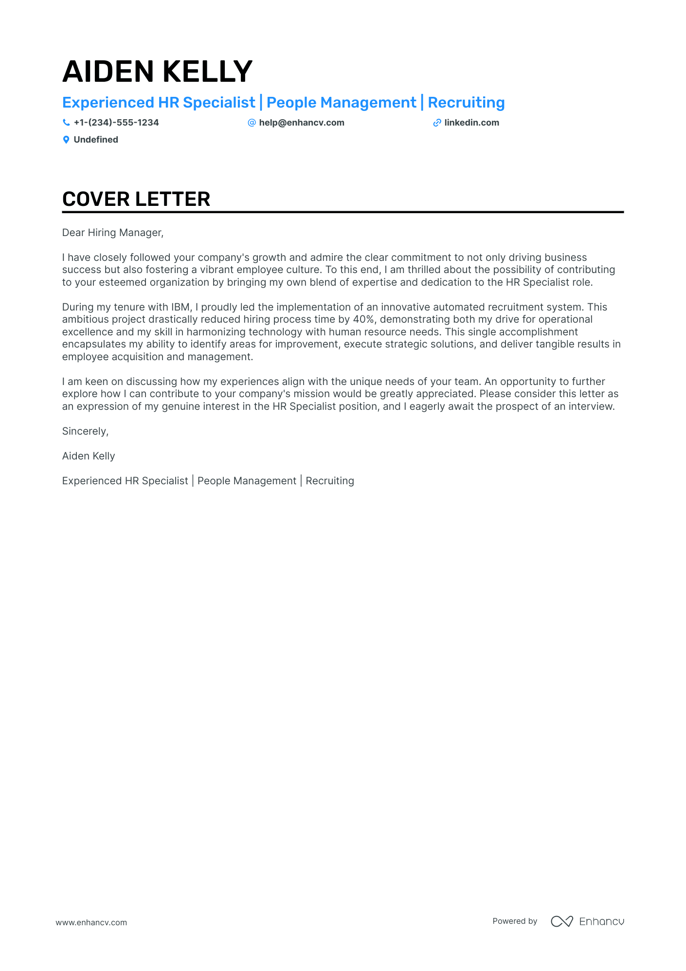 Returning to Workforce cover letter