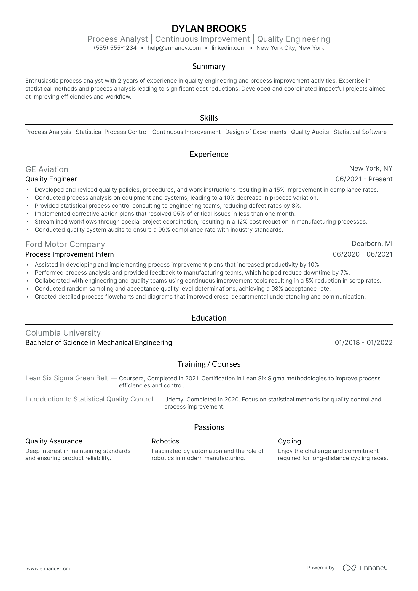 QA Performance Engineer Resume Example Resume Example