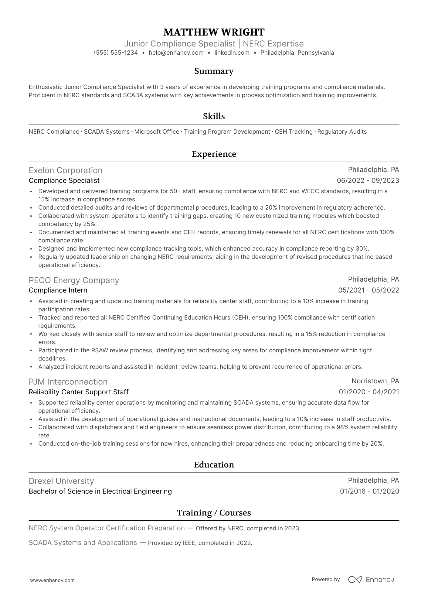 Technical Writer and Trainer Resume Example Resume Example