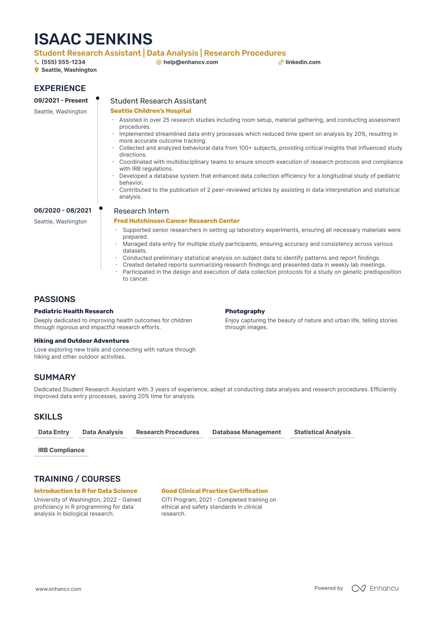 Data Entry Assistant resume example