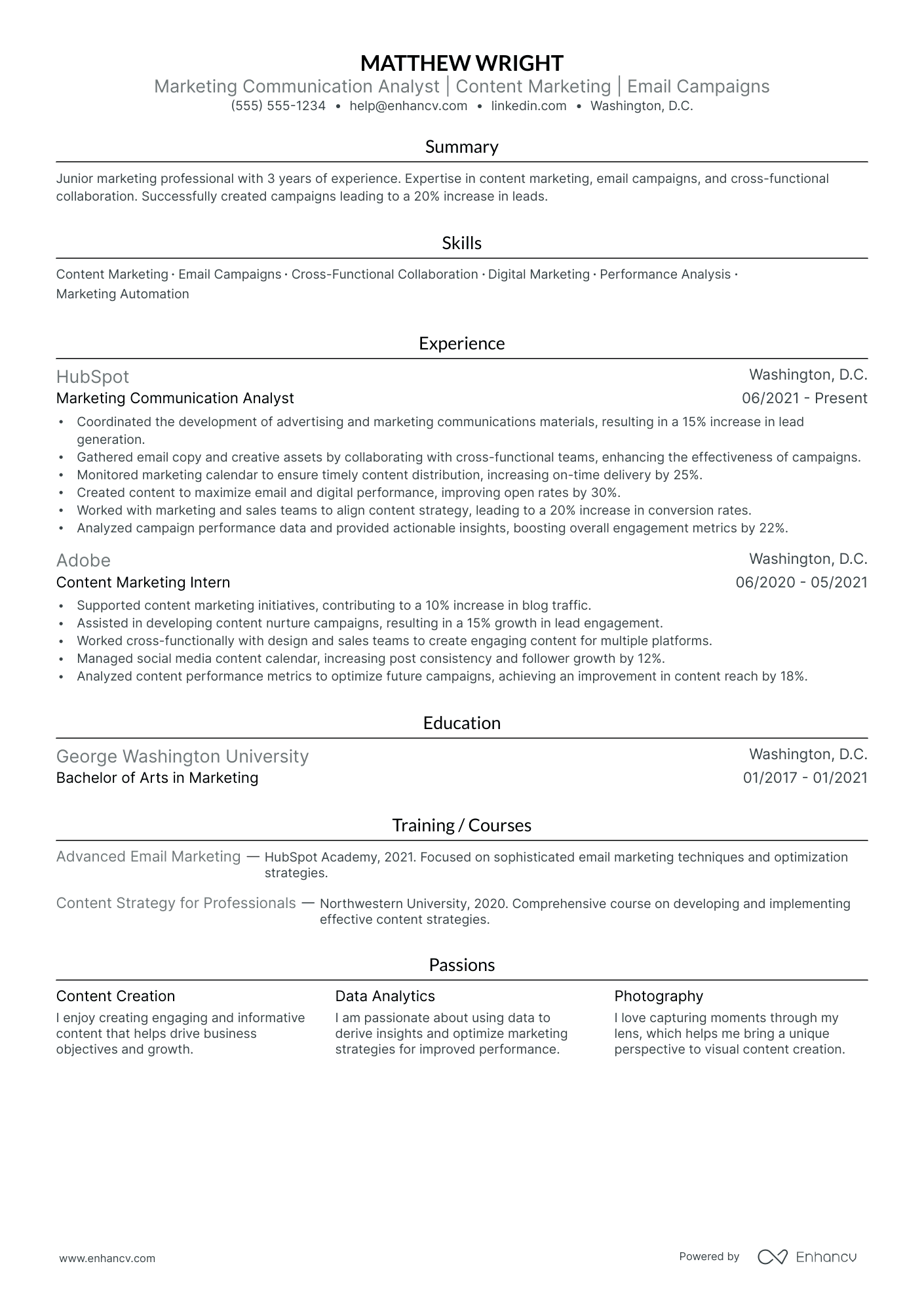 Communications Analyst Resume Example Resume Example