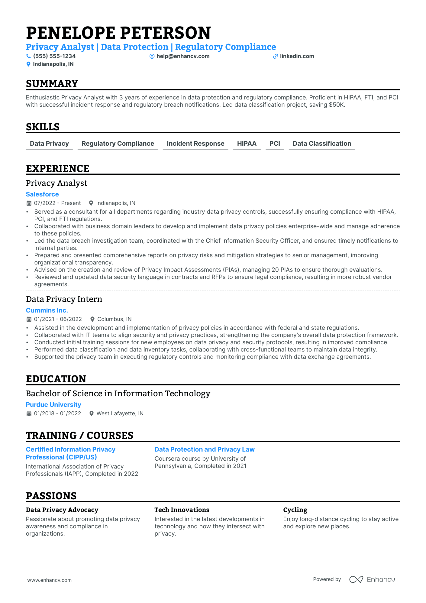 Associate Data Privacy Officer Resume Example Resume Example