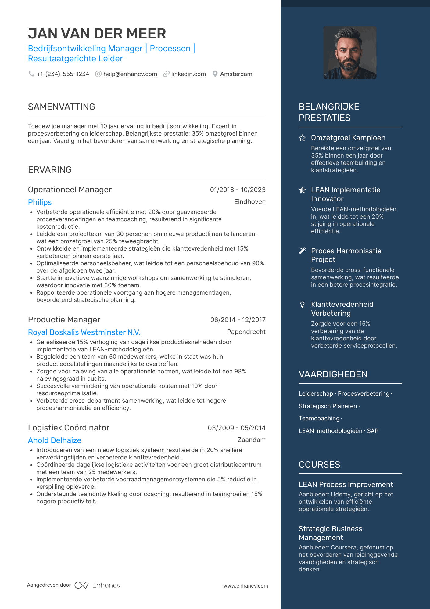 Manager CV