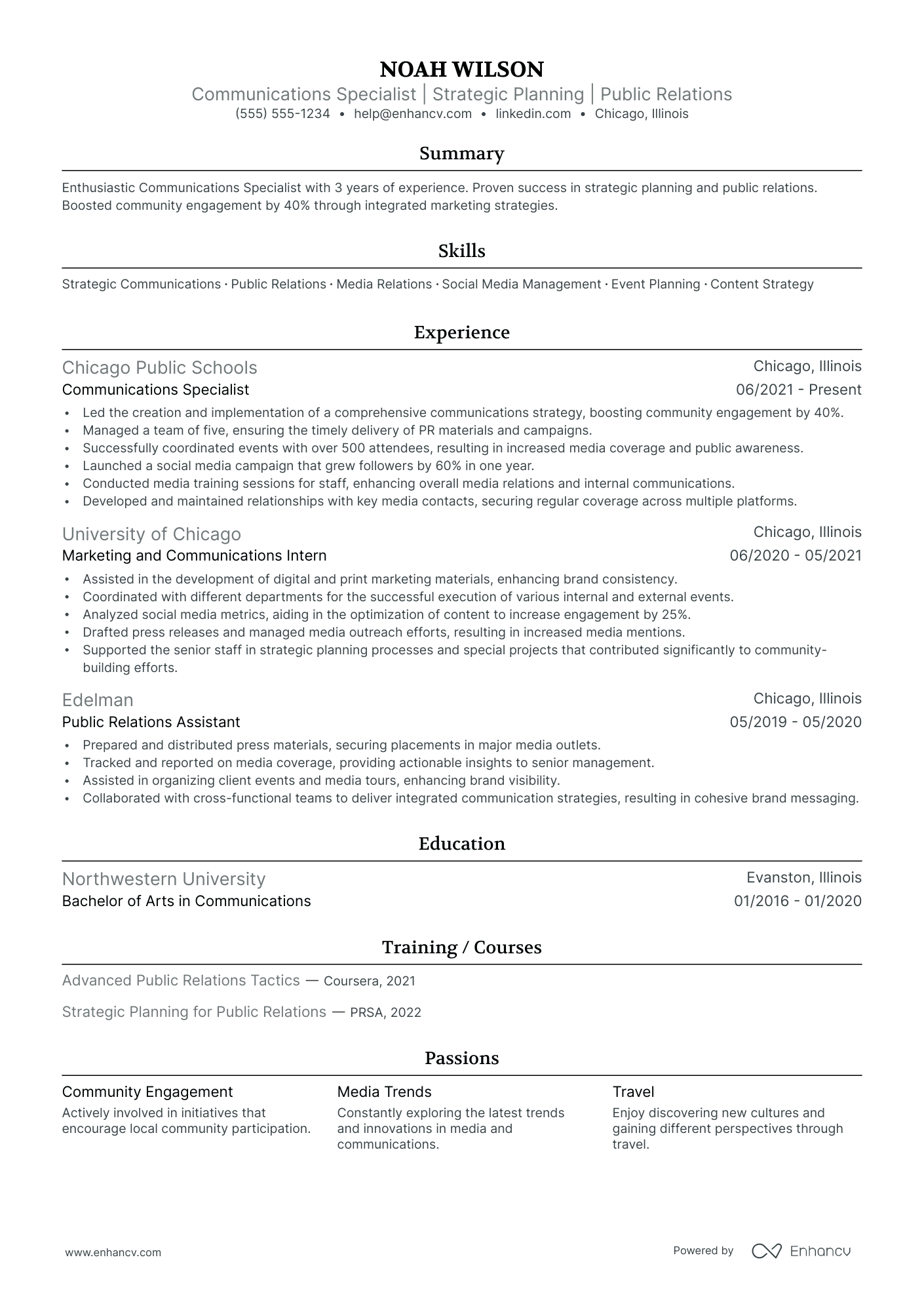 Global Chief Marketing Officer resume example