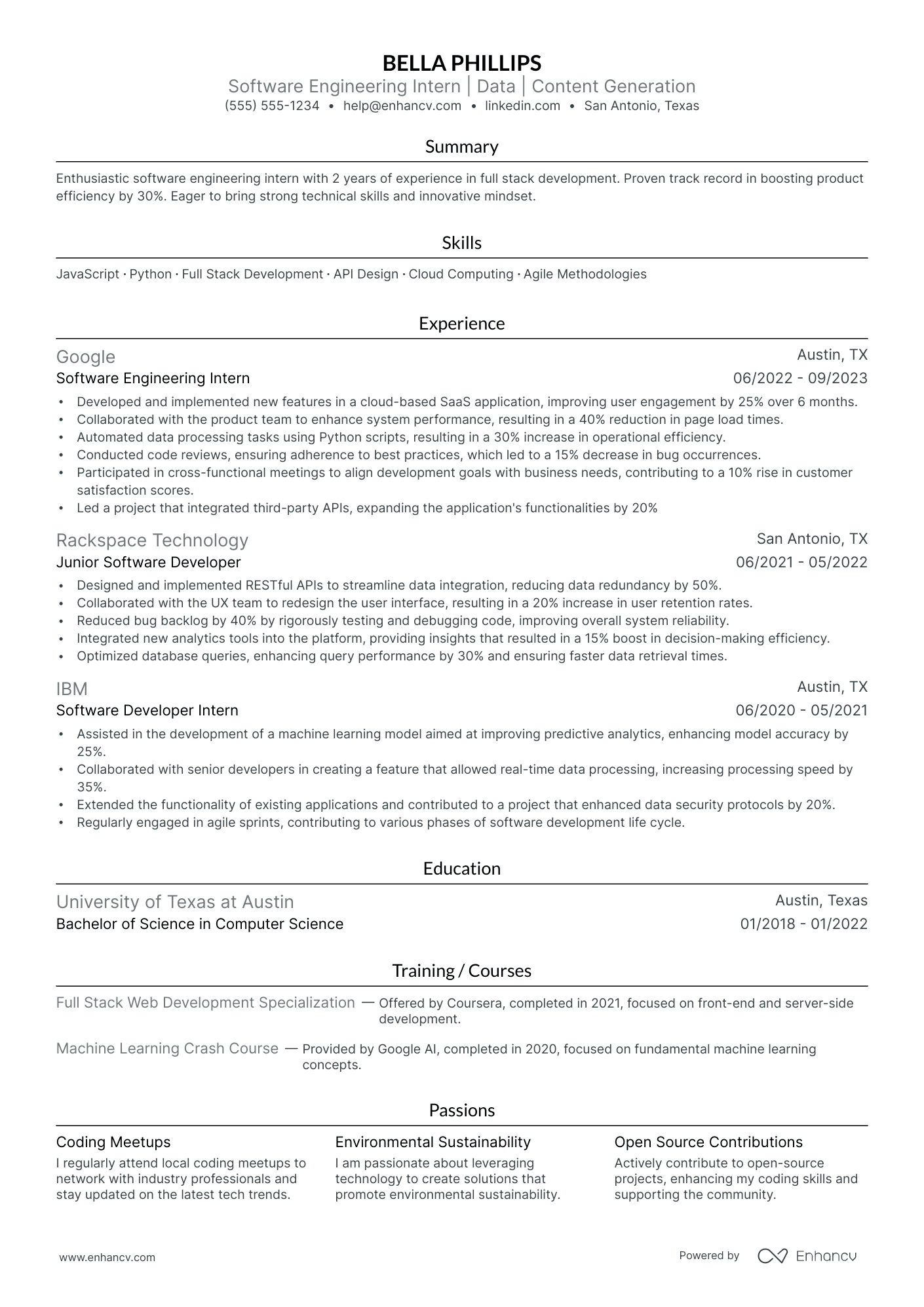 Director of Software Engineering Development resume example