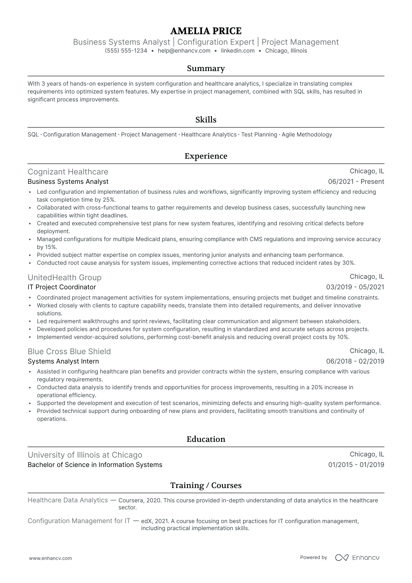 Software Engineer Consultant resume example