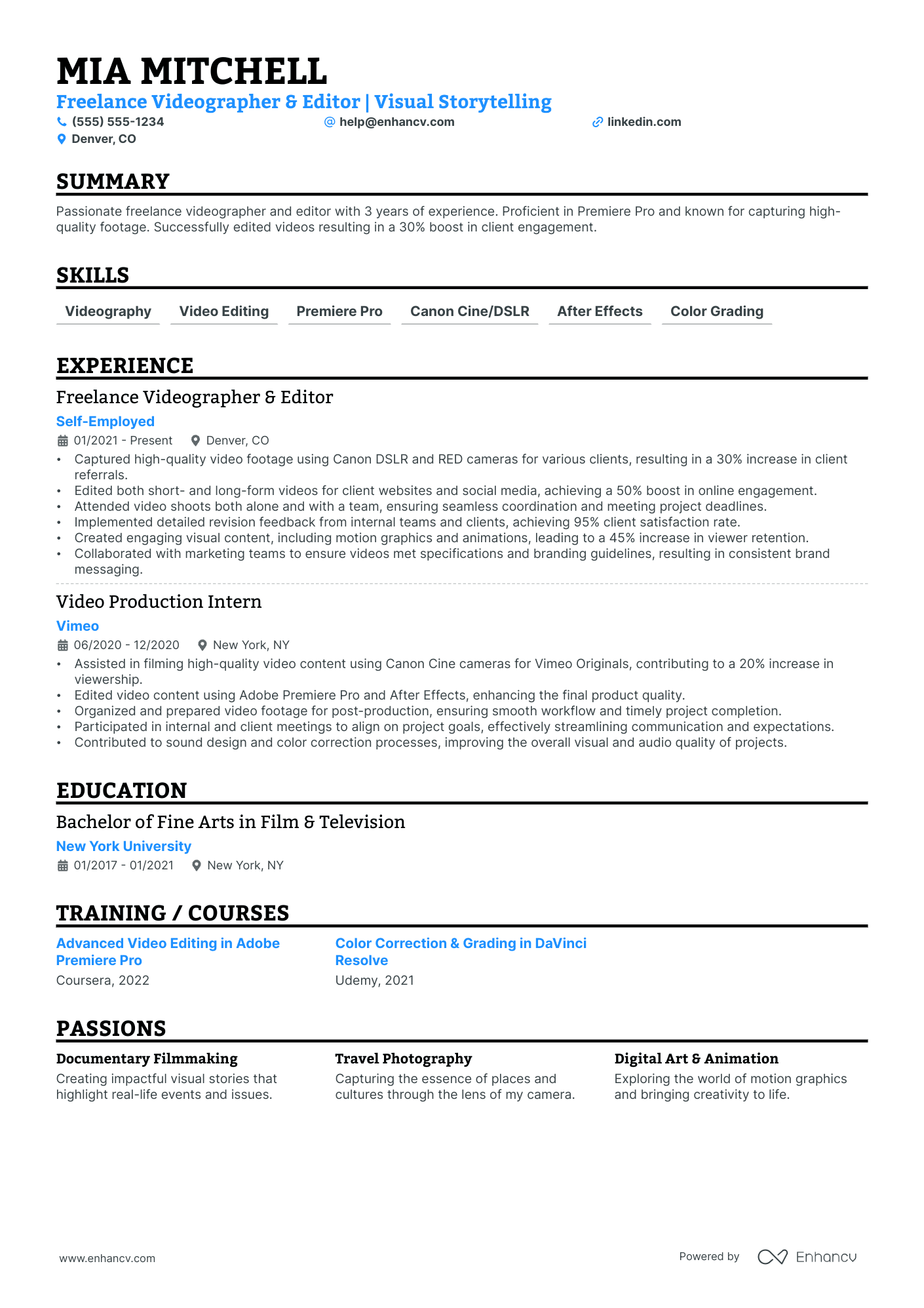 Freelance Editor Resume Example Resume Example