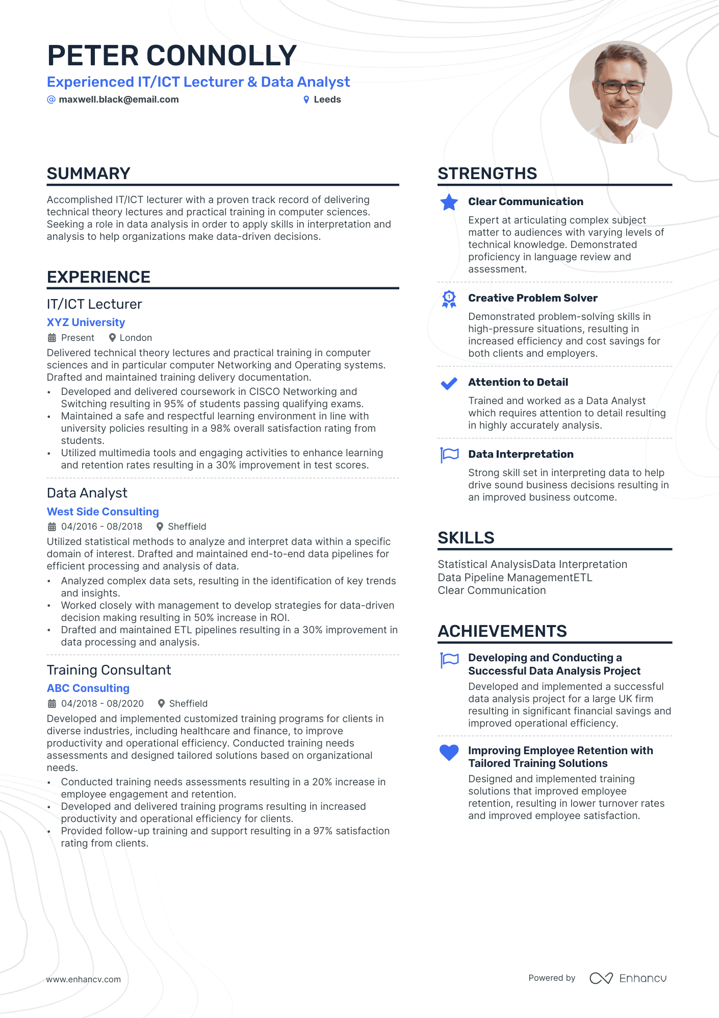 3 Lecturer CV Examples For 2024