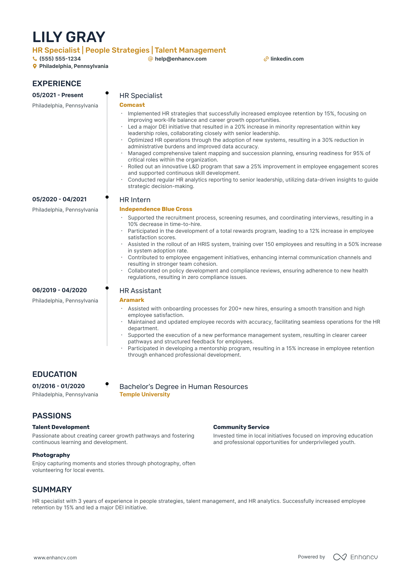 Global Chief People Officer Resume Example Resume Example