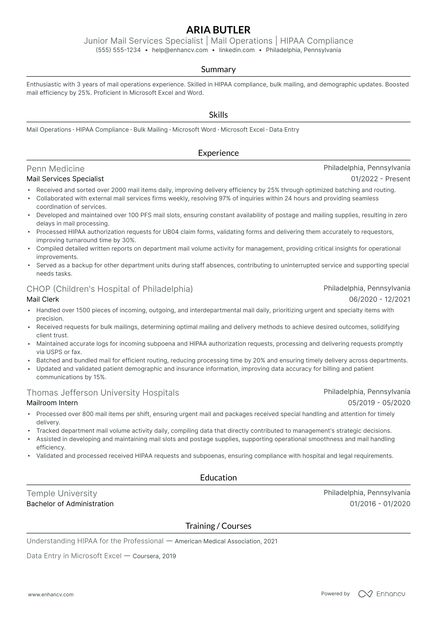 Postal Service Mail Carrier Resume Example Resume Example