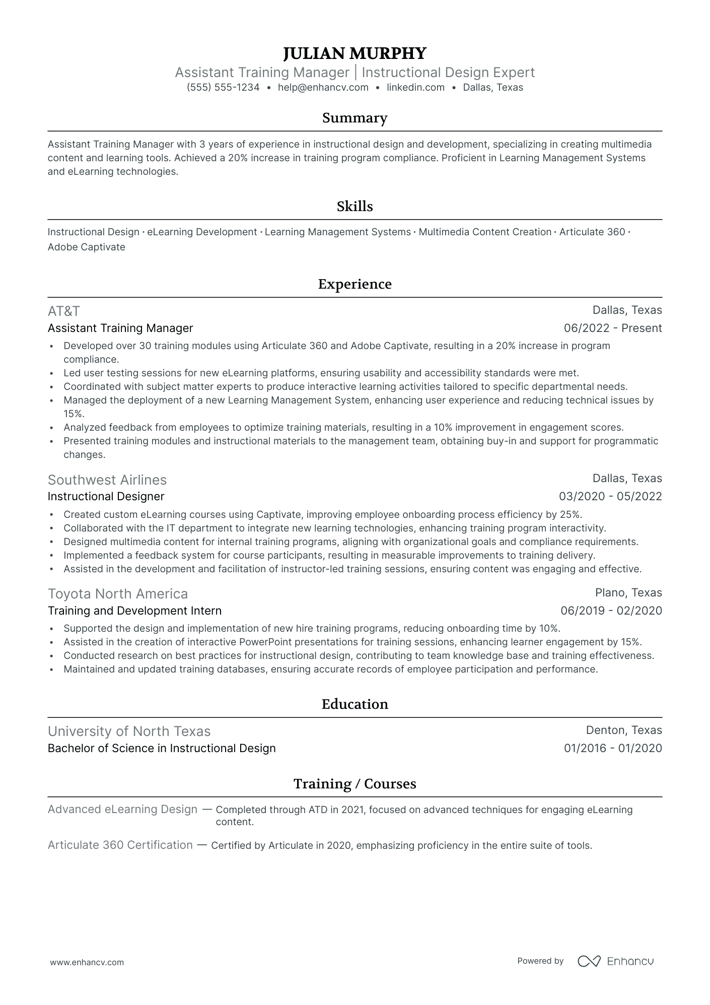 Assistant Funding Manager resume example