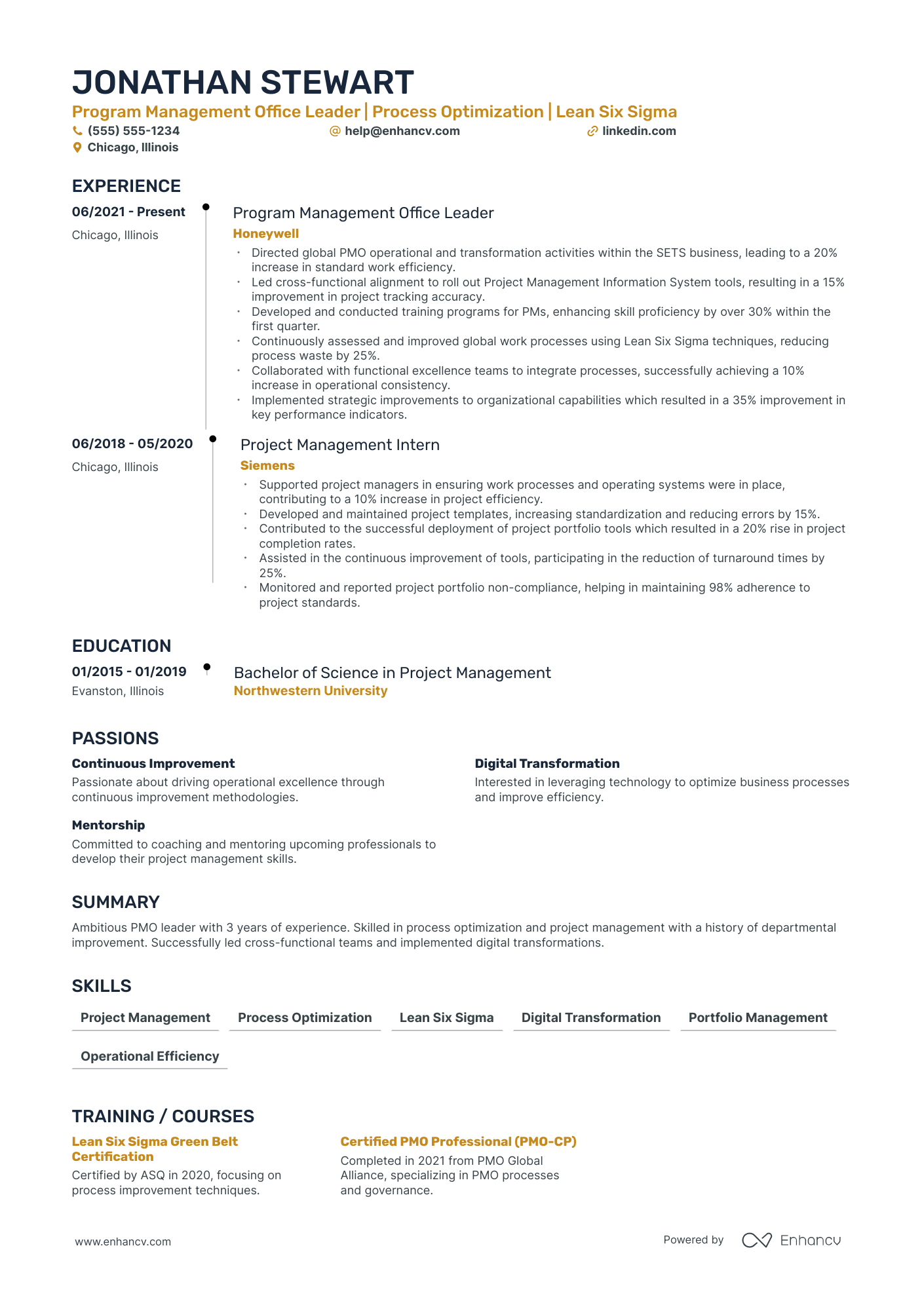 Senior Program Director resume example