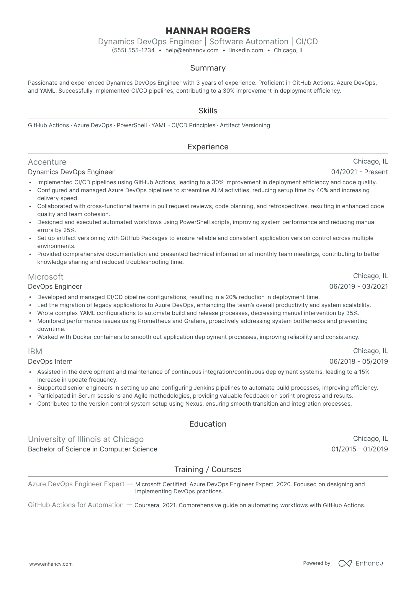 DevSecOps Automation Engineer Resume Example Resume Example