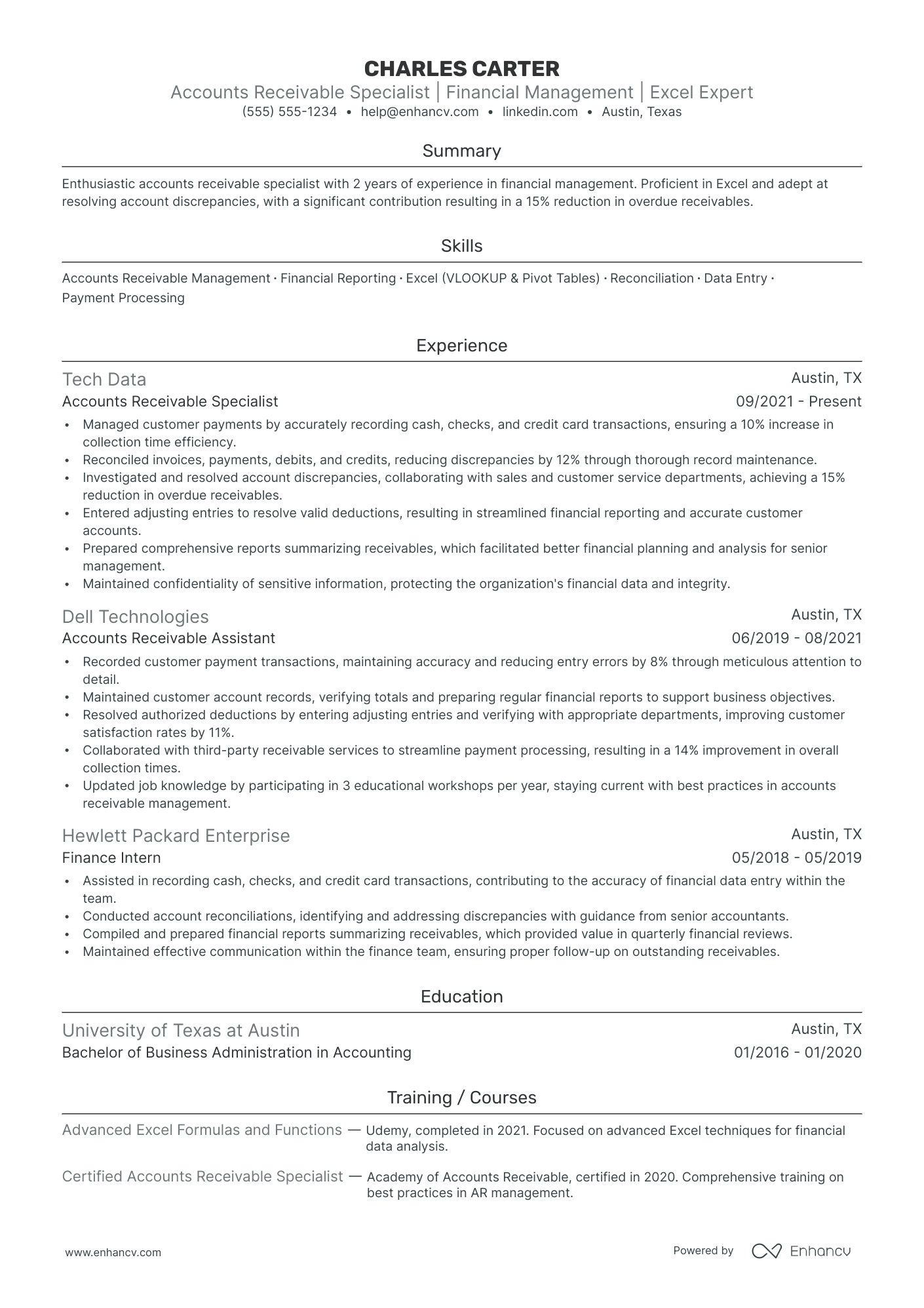 Bookkeeping Specialist Resume Example Resume Example