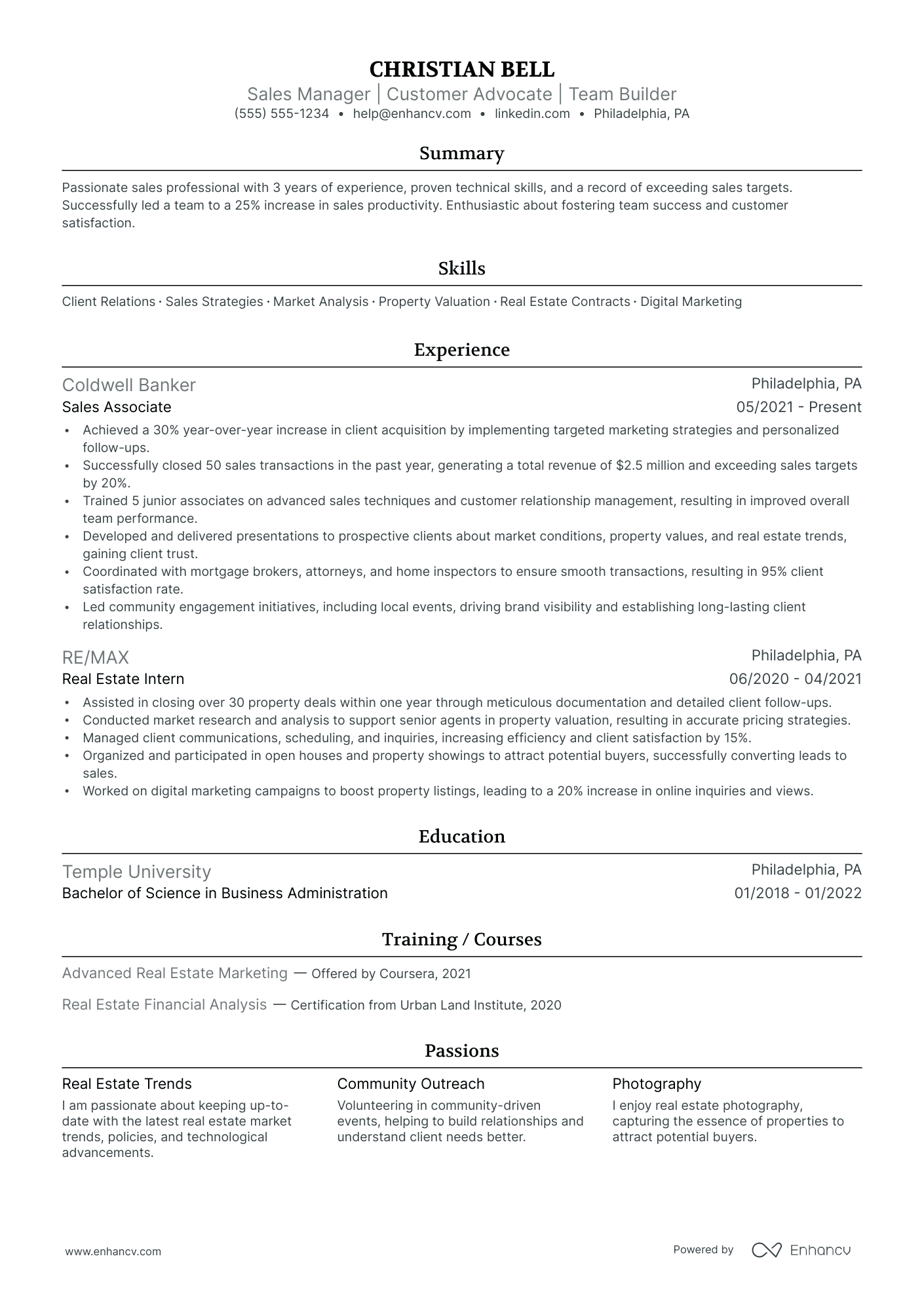 Realtor Office Manager Resume Example Resume Example