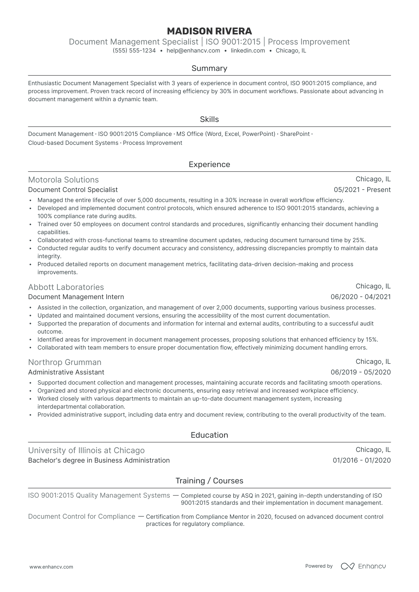 Document Controller Resume Example Resume Example