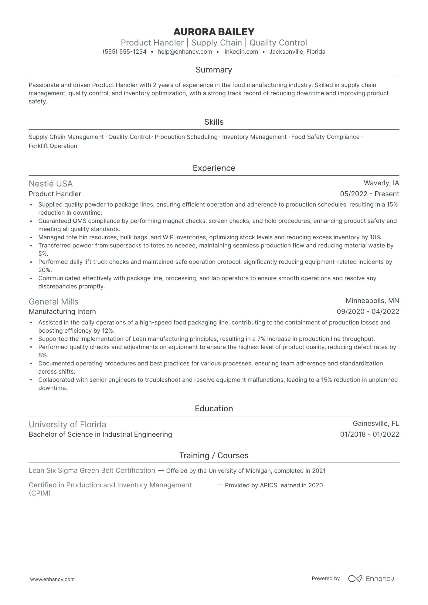 UPS Package Handler Supervisor Resume Example Resume Example