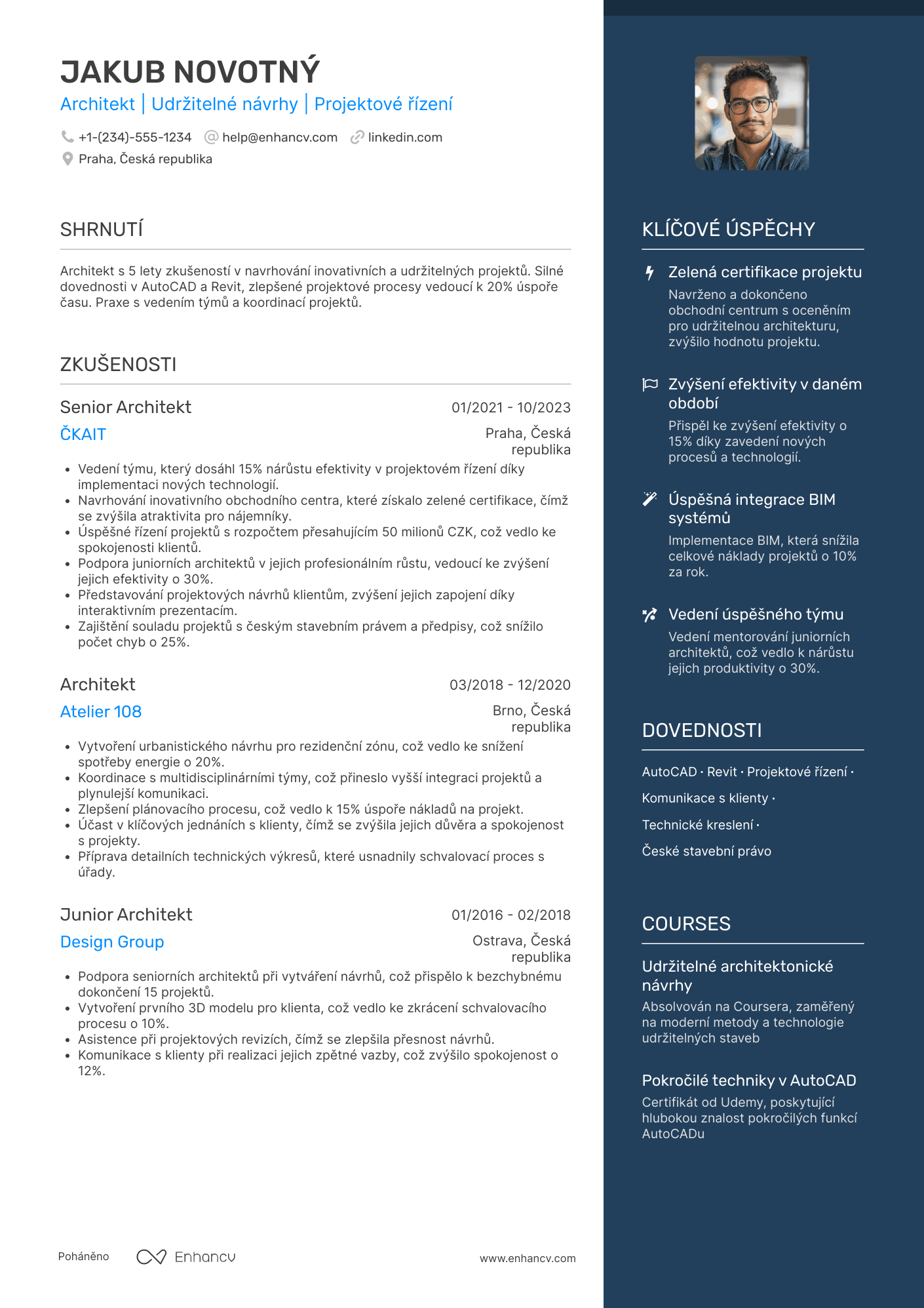 Architekt CV