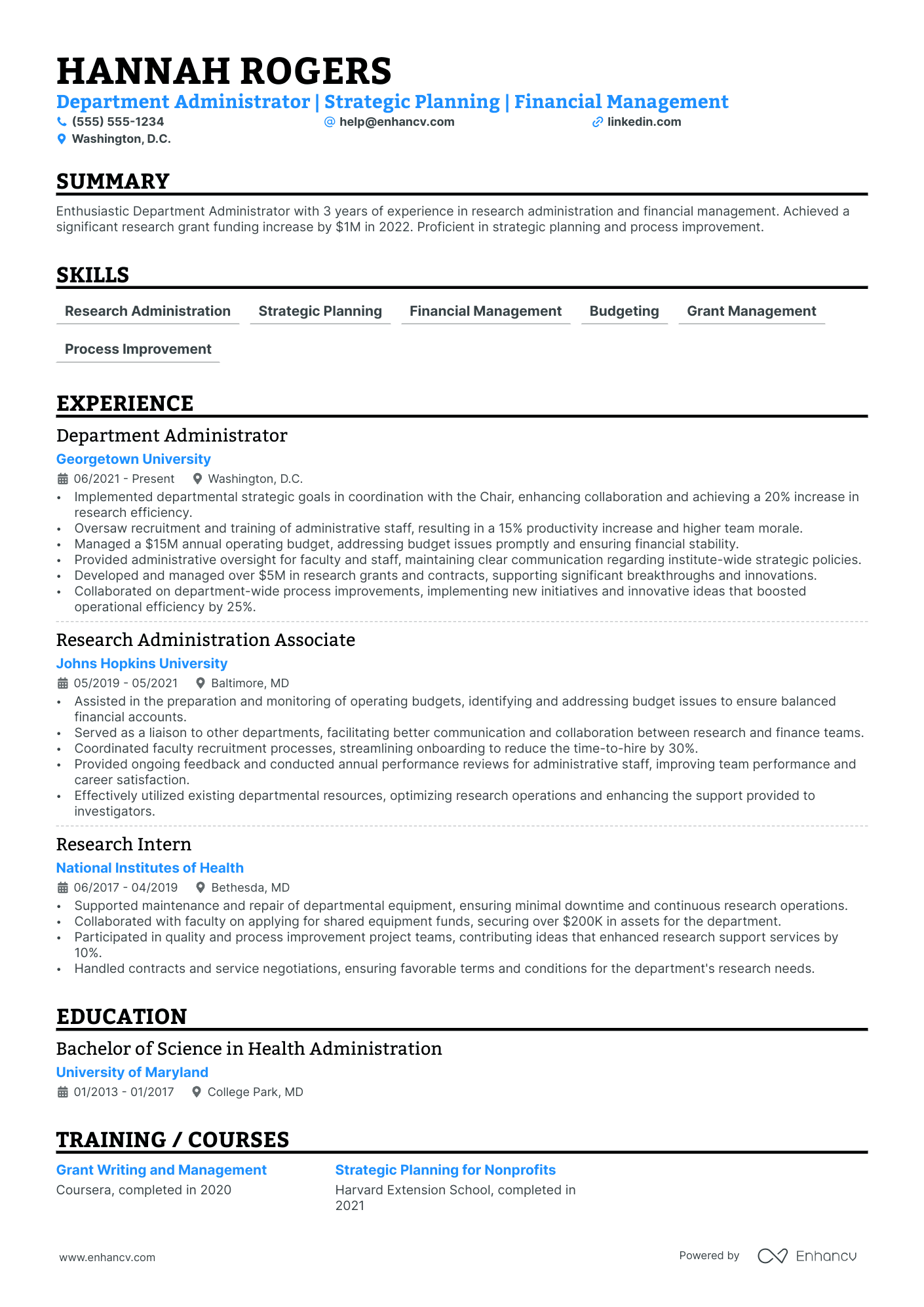 Director of Administration and Operations Resume Example Resume Example