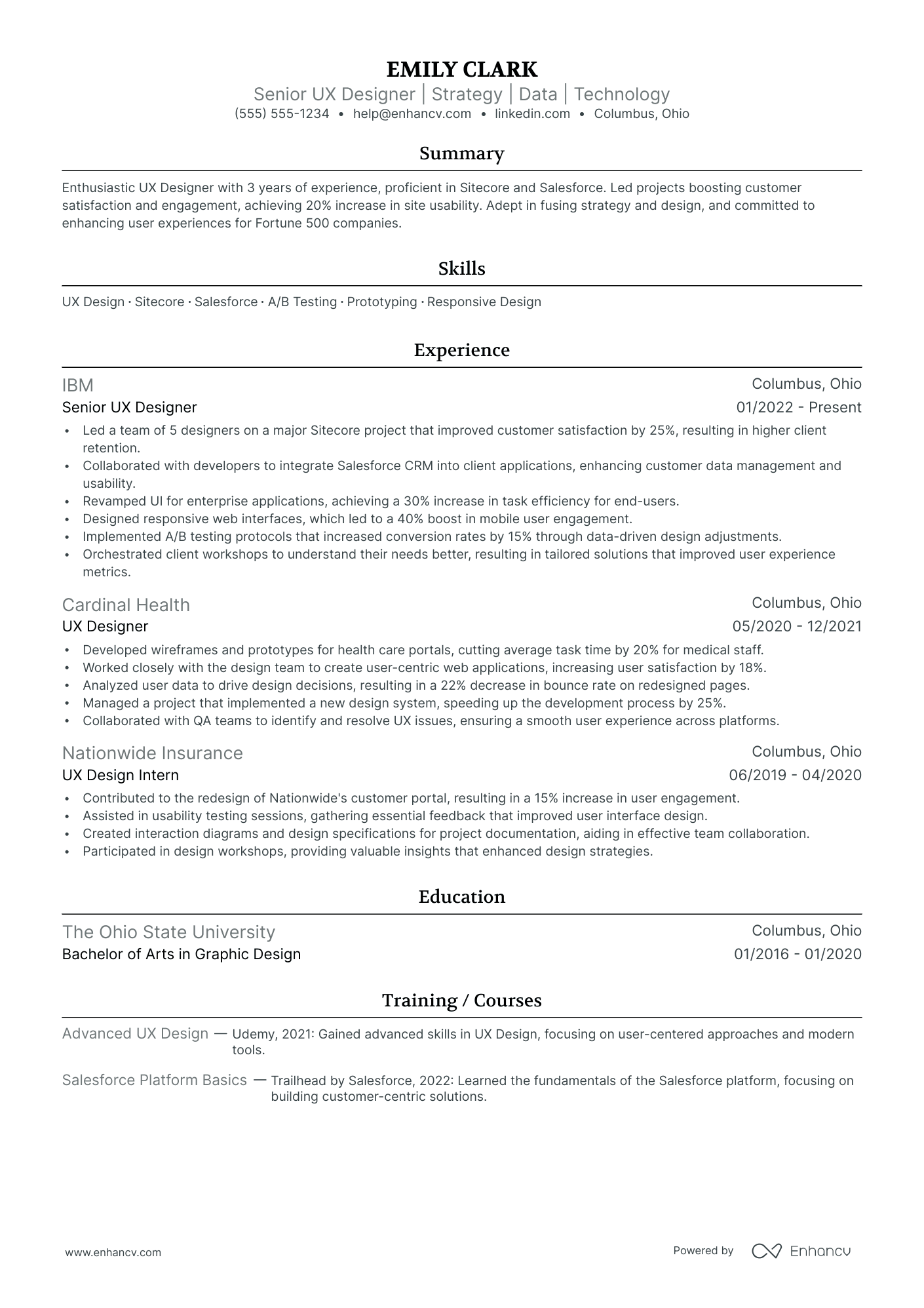 UX Design Director Resume Example Resume Example