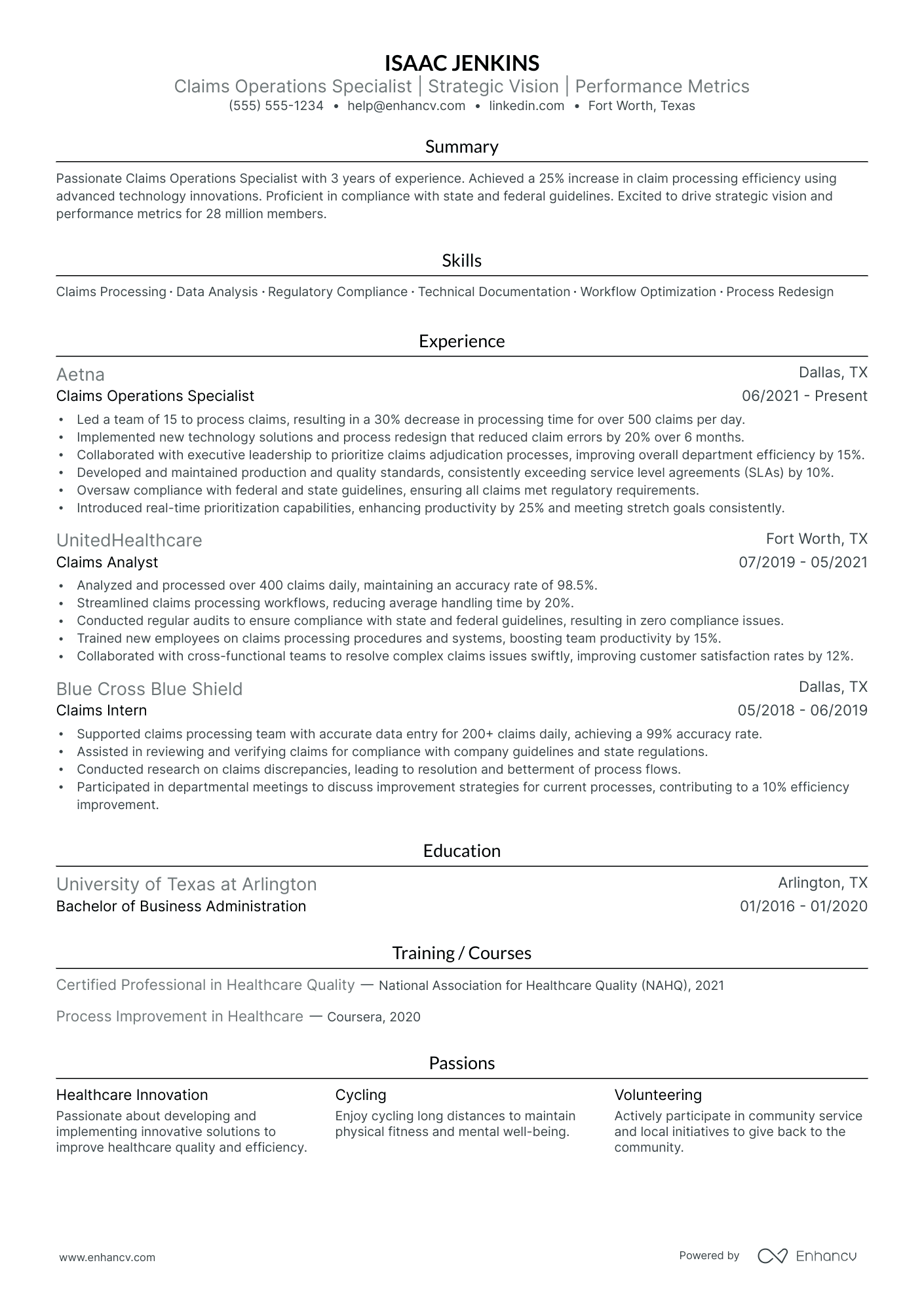 Regional Vice President of Operations resume example