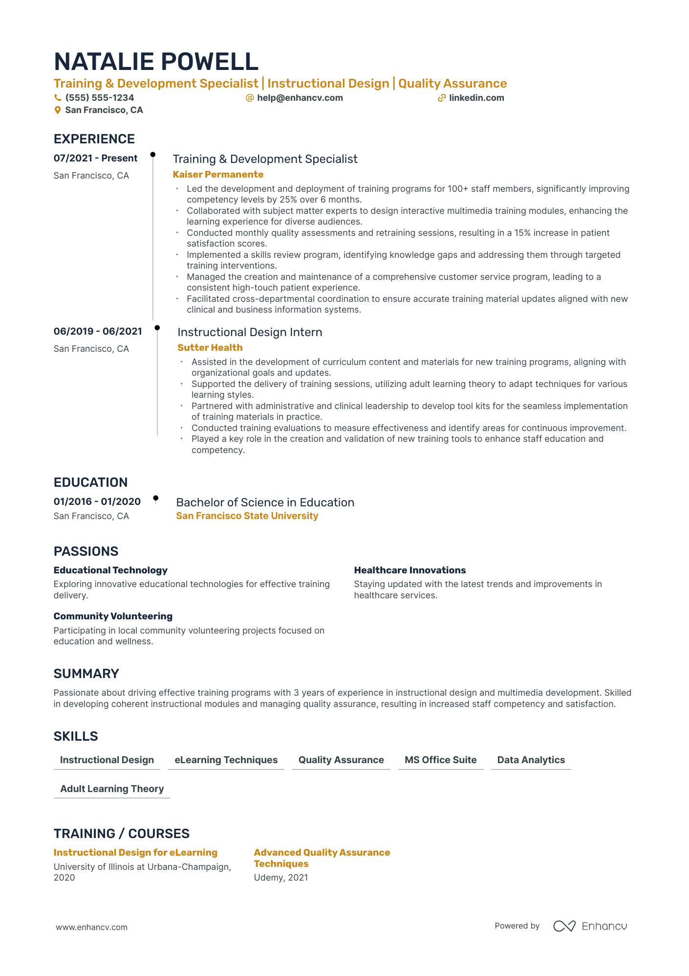 Customer Service Quality Assurance Manager resume example