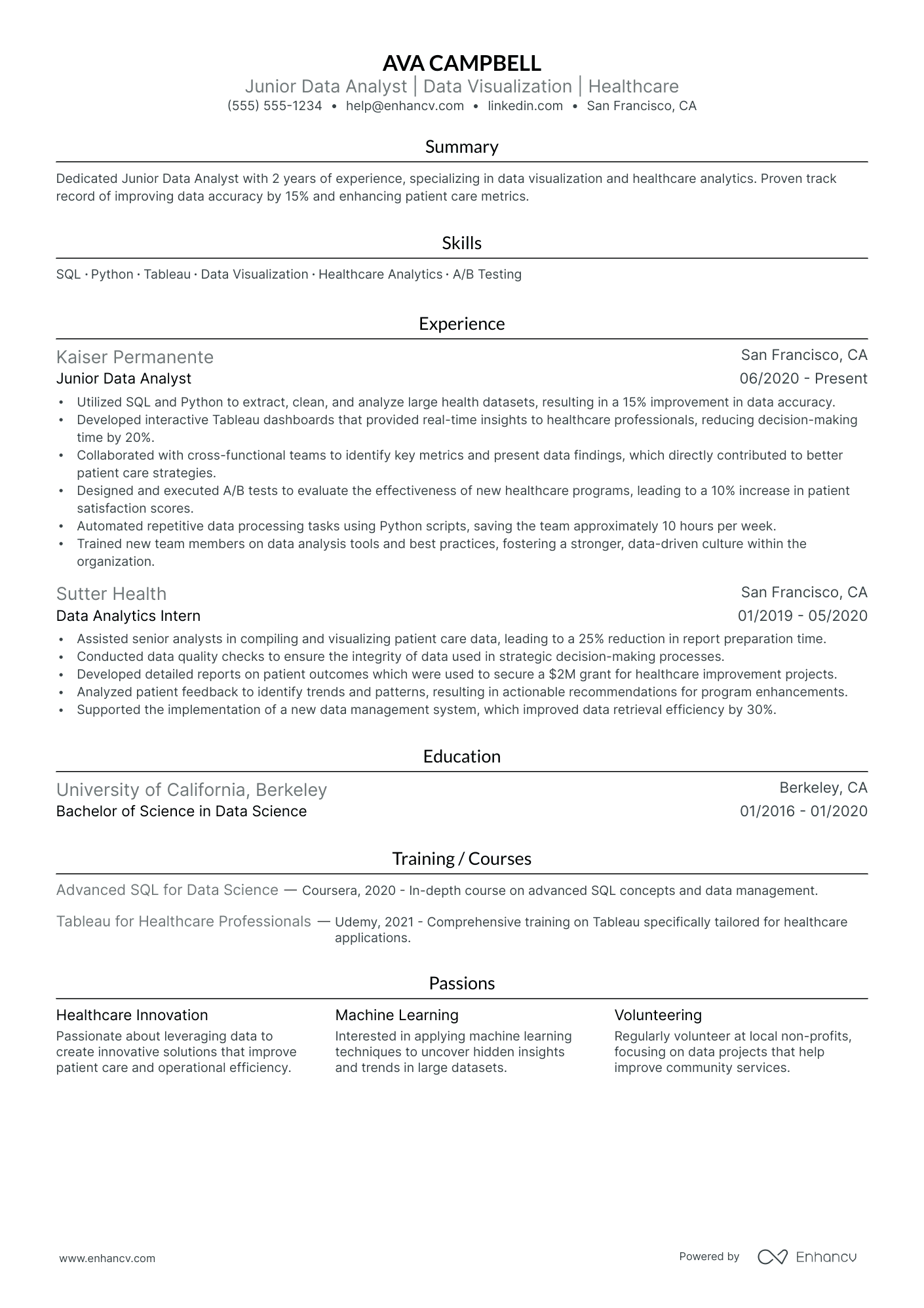 Certified Medical Assistant resume example