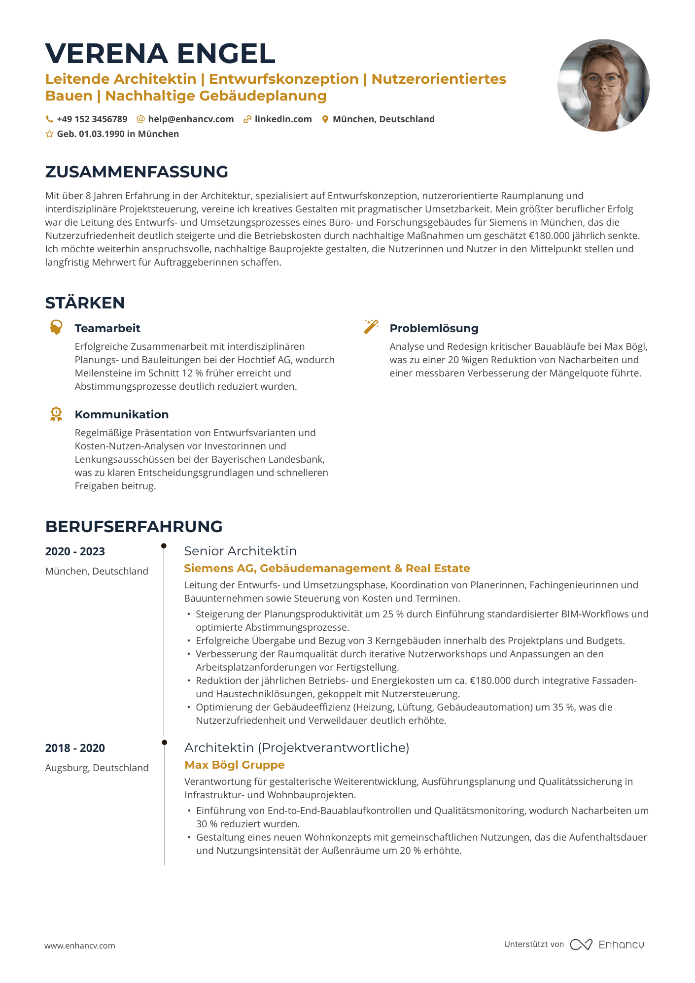 Vorlagen nach Layout — Kostenlose Lebenslaufvorlagen