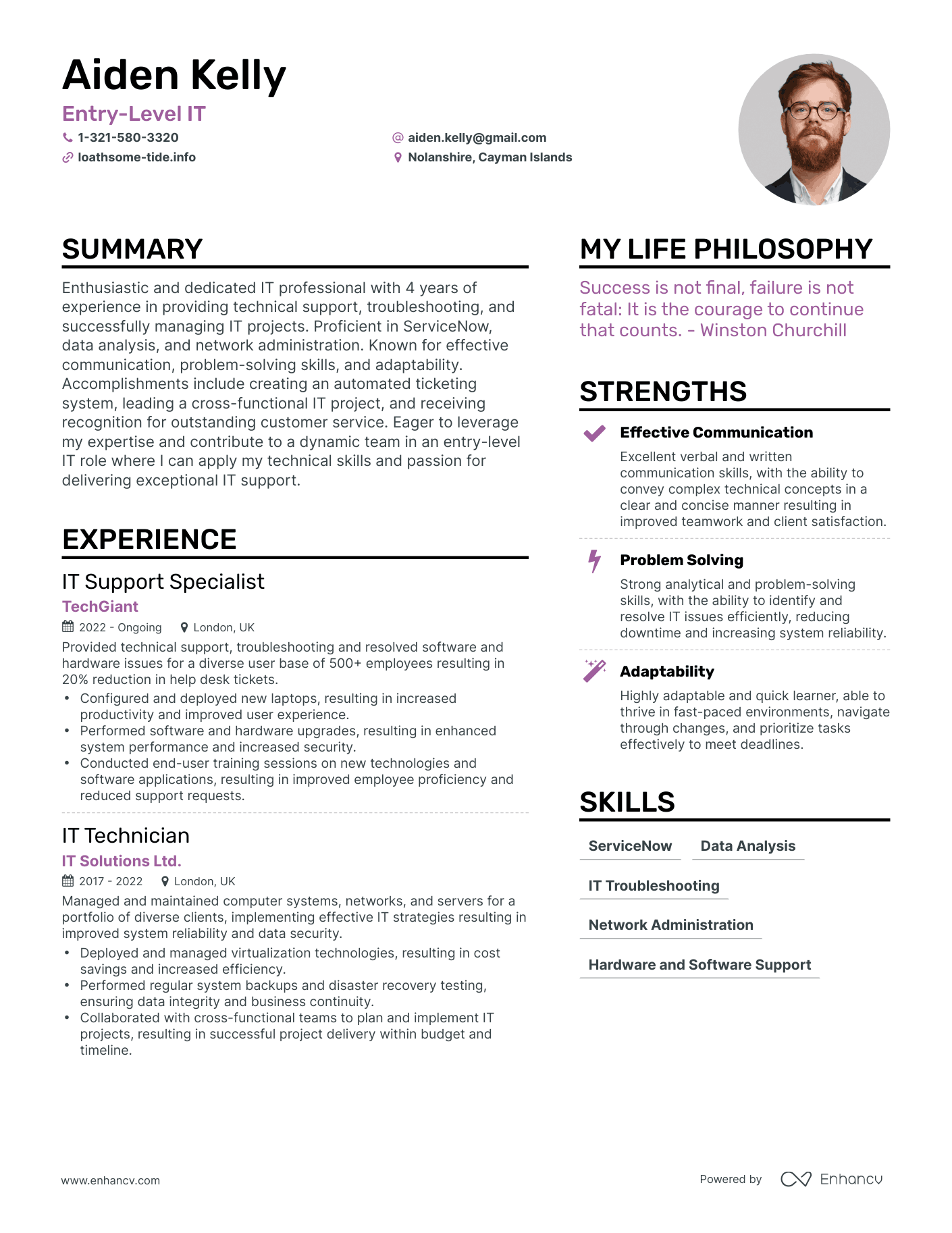 3 Entry Level IT Resume Examples How To Guide For 2023