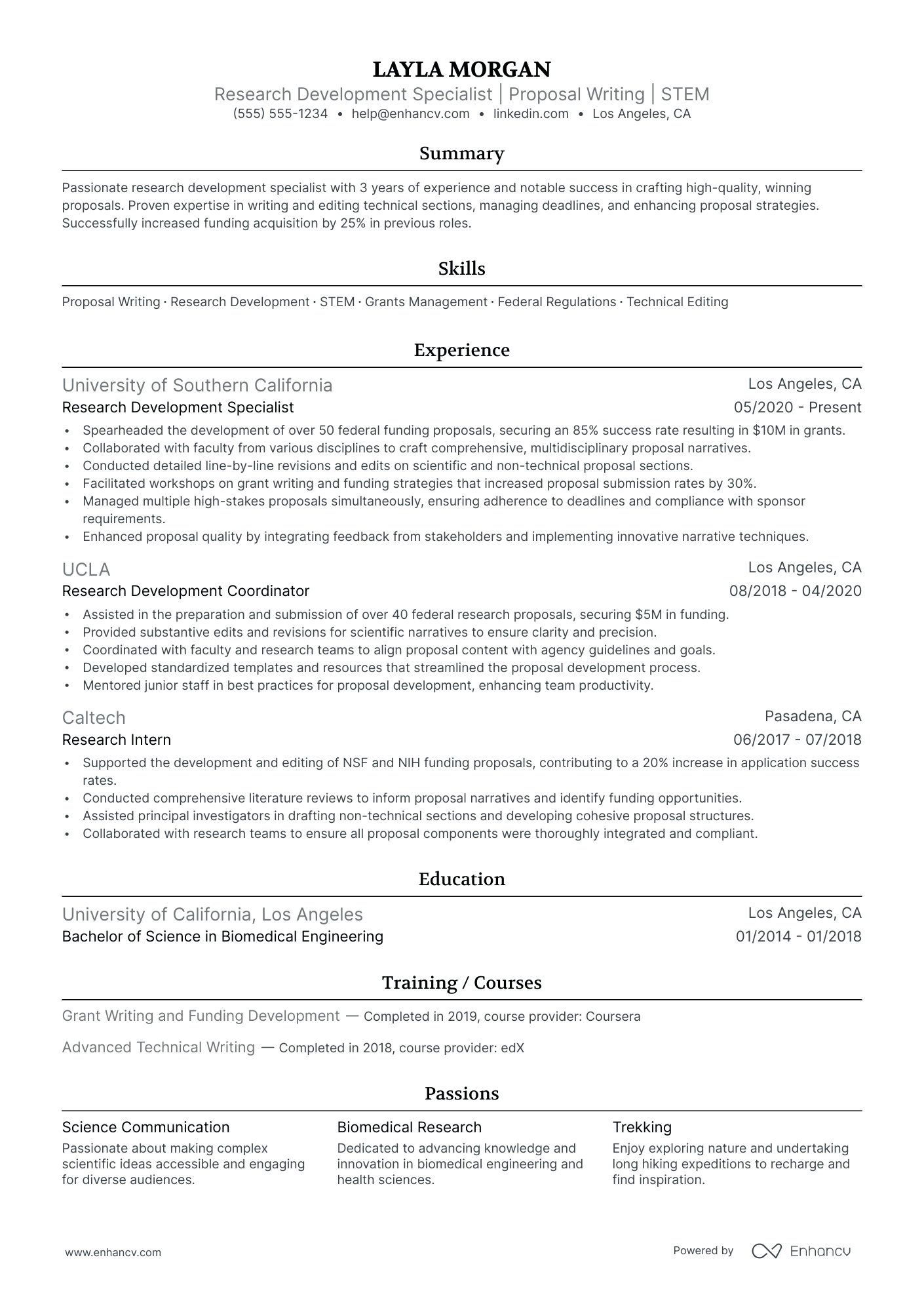 Senior Research and Development Manager Resume Example Resume Example