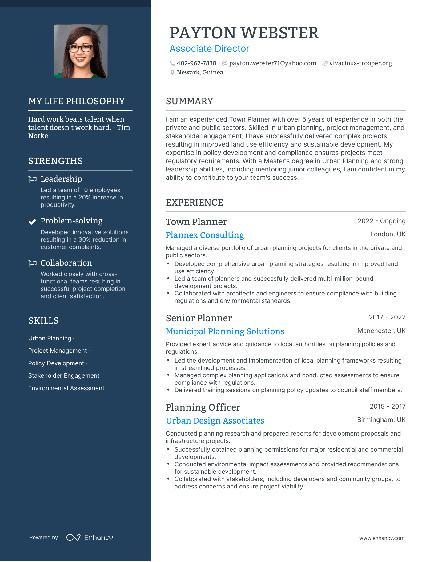 3 Associate Director Resume Examples How To Guide For 2023