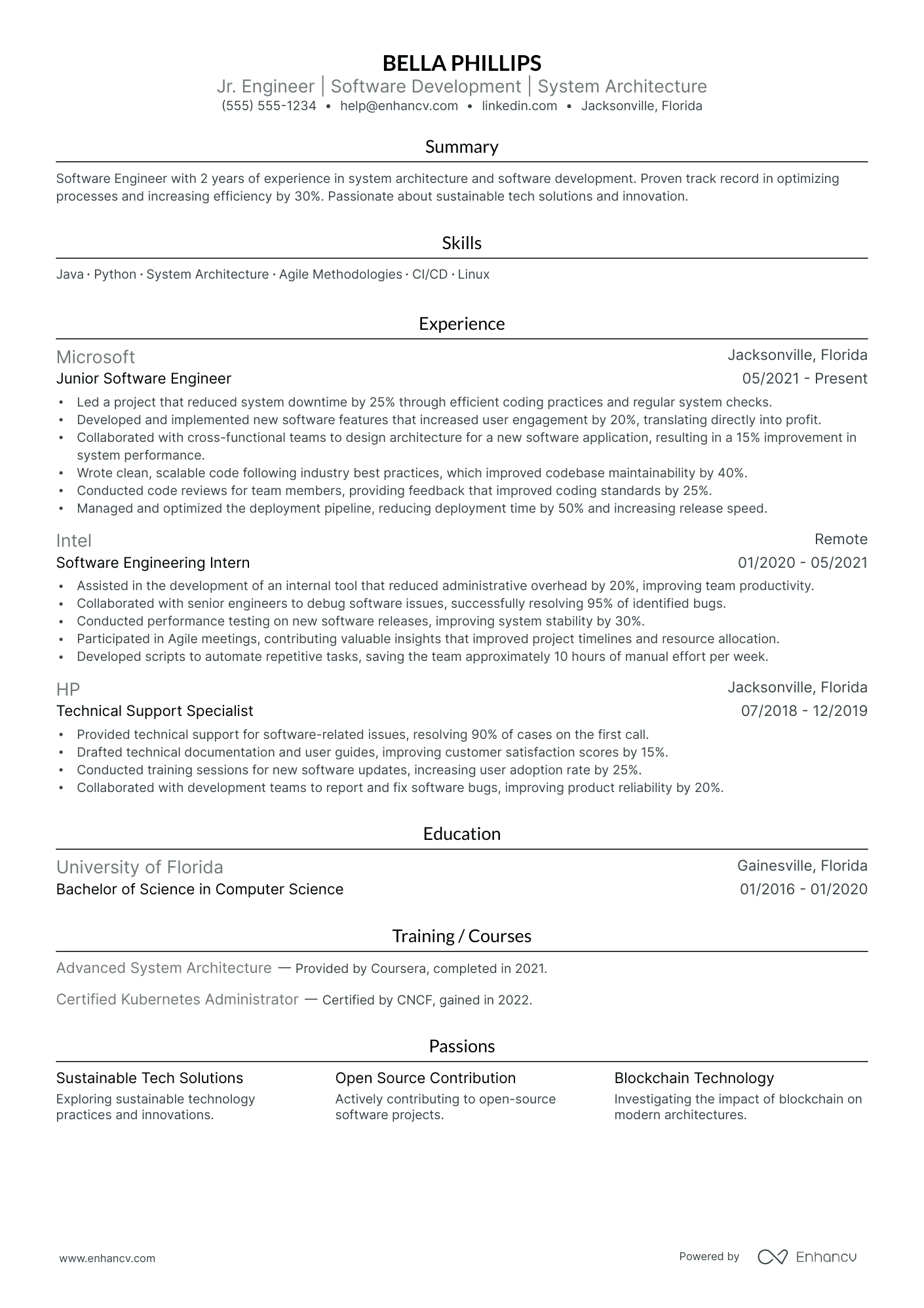 Senior Cloud Engineer Resume Example Resume Example