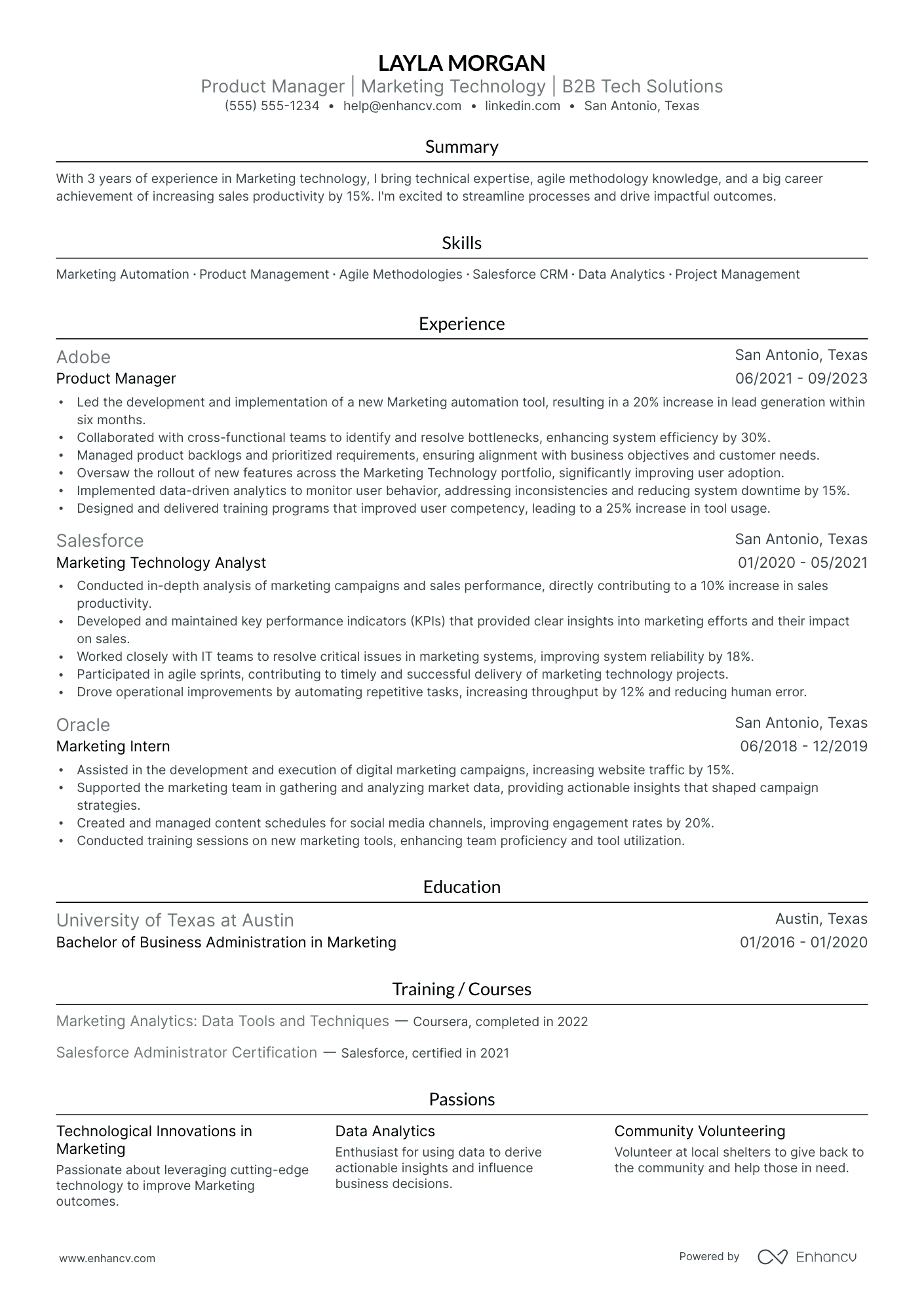 Multi-level Marketing Business Owner resume example