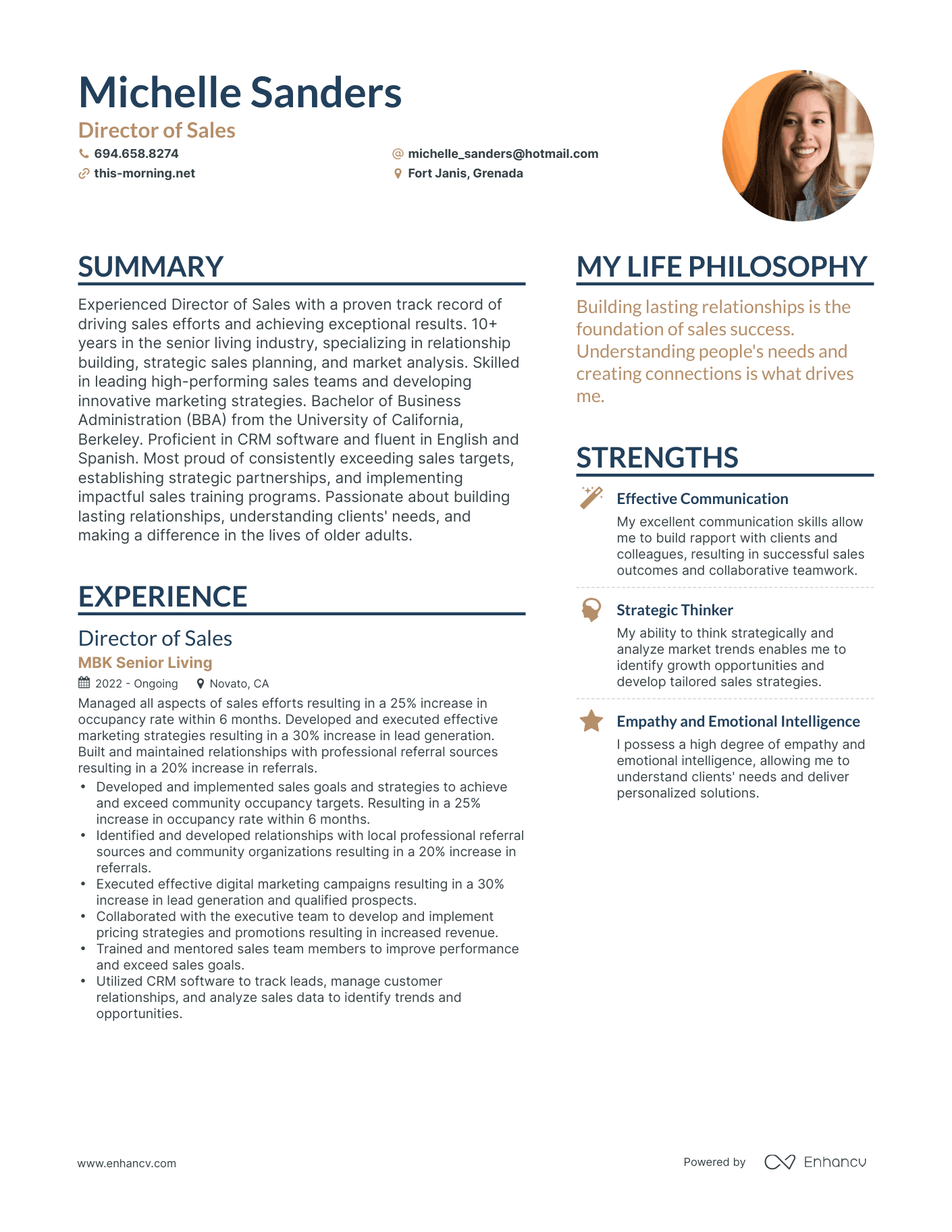 3 Successful Director Of Sales Resume Examples And Writing Tips For 2024