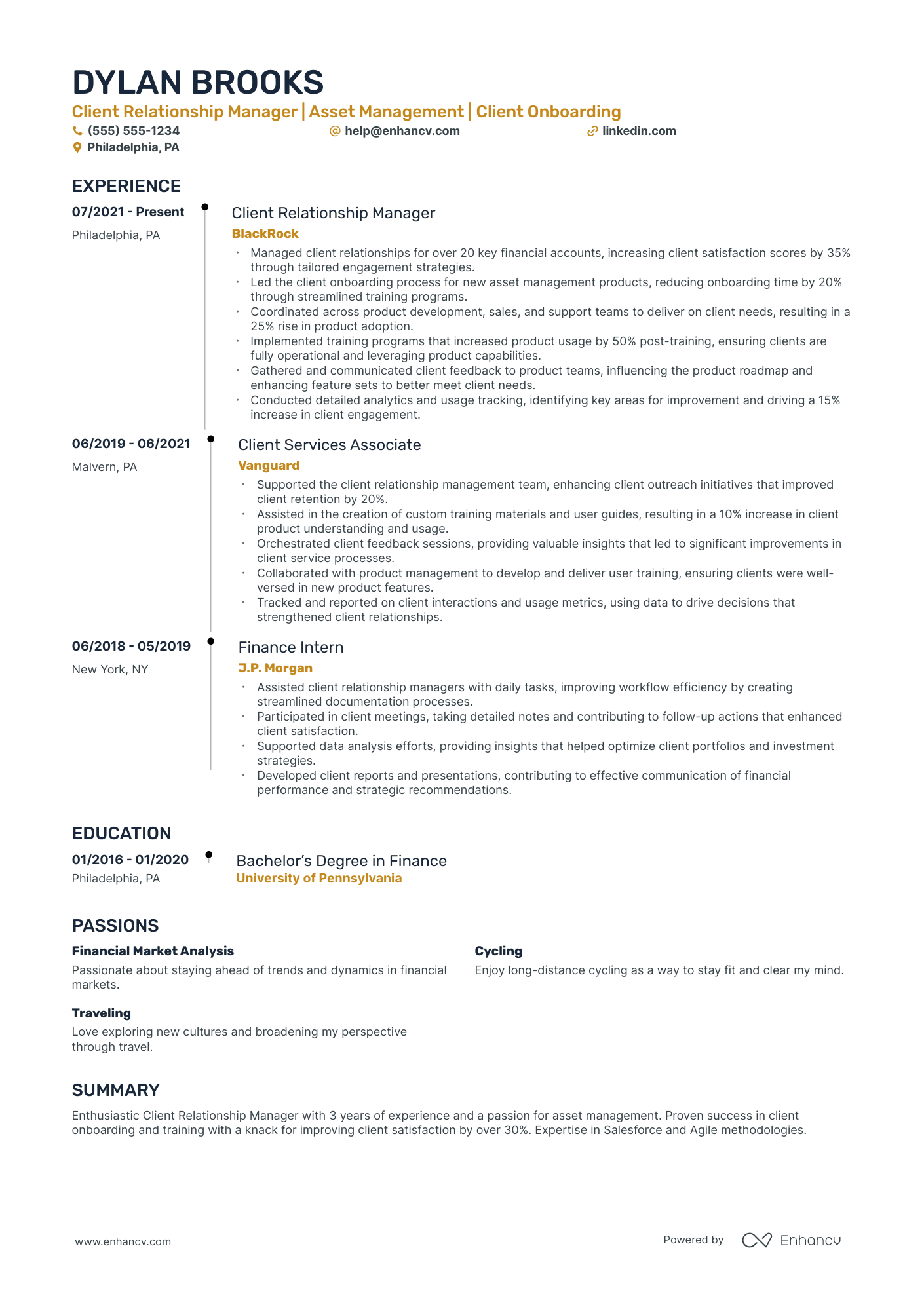 Senior Client Relations Manager Resume Example Resume Example