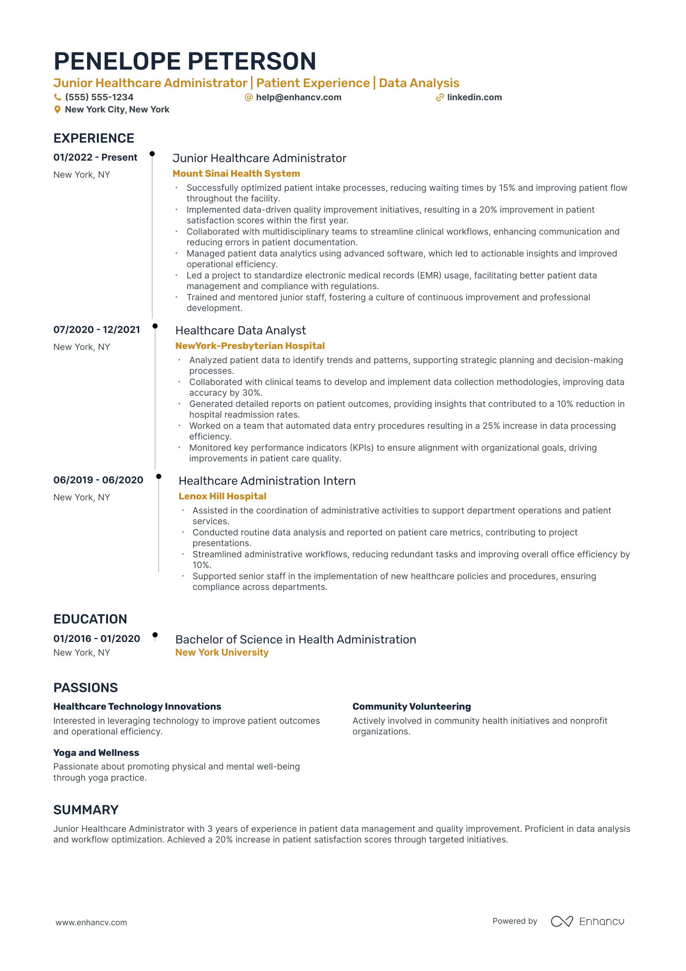 Senior Data Engineer resume example