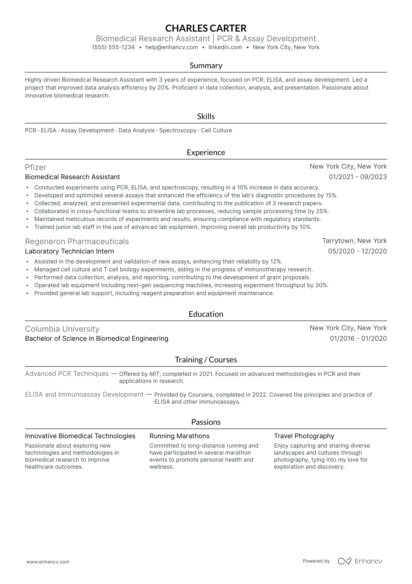 Medical Research Assistant Resume Example Resume Example