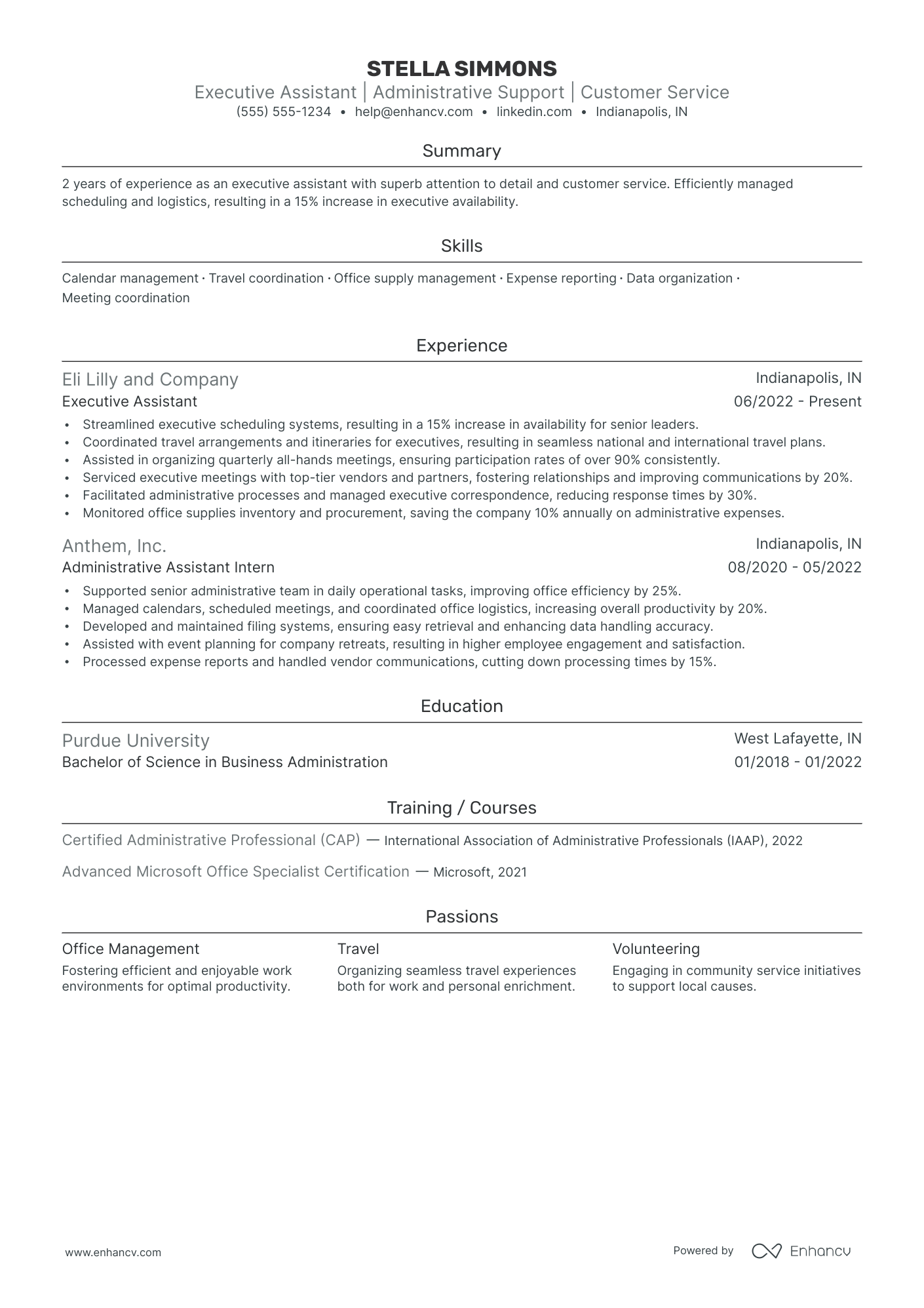 Executive Assistant to the Chief Technology Officer Resume Example Resume Example