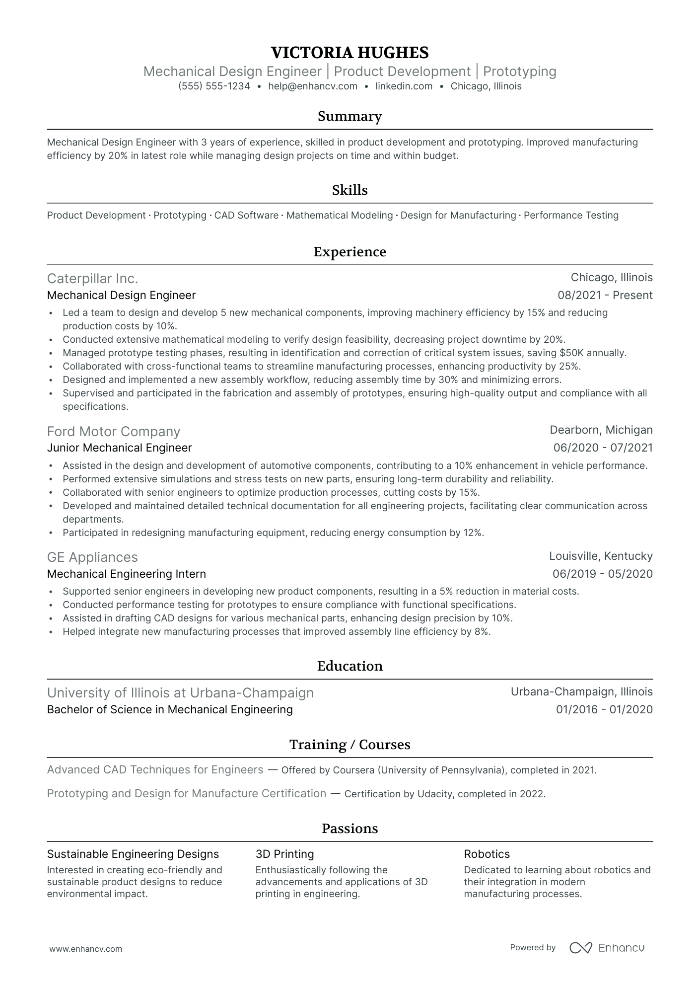 Packaging Graphic Designer resume example