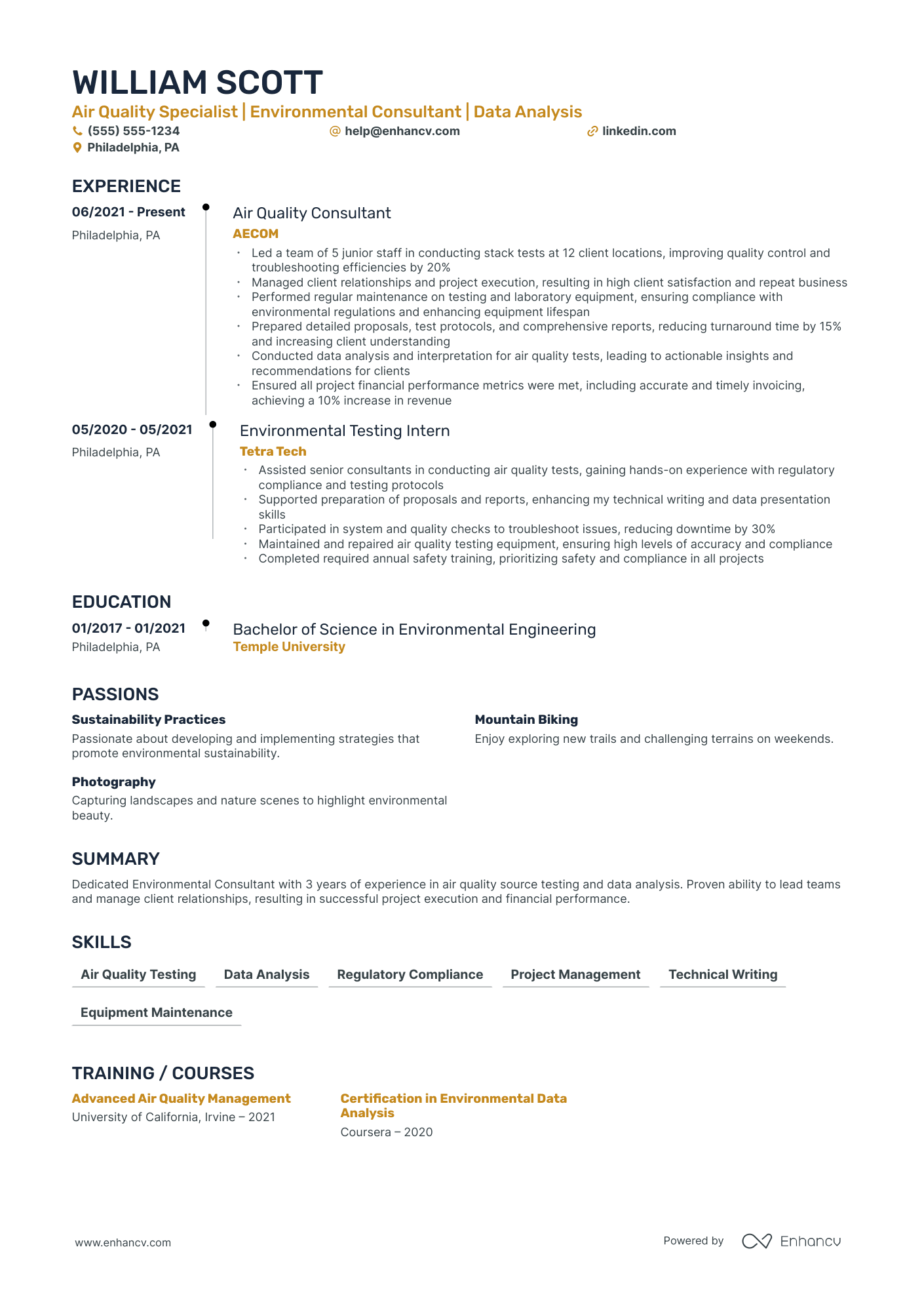 Manual Tester Consultant resume example