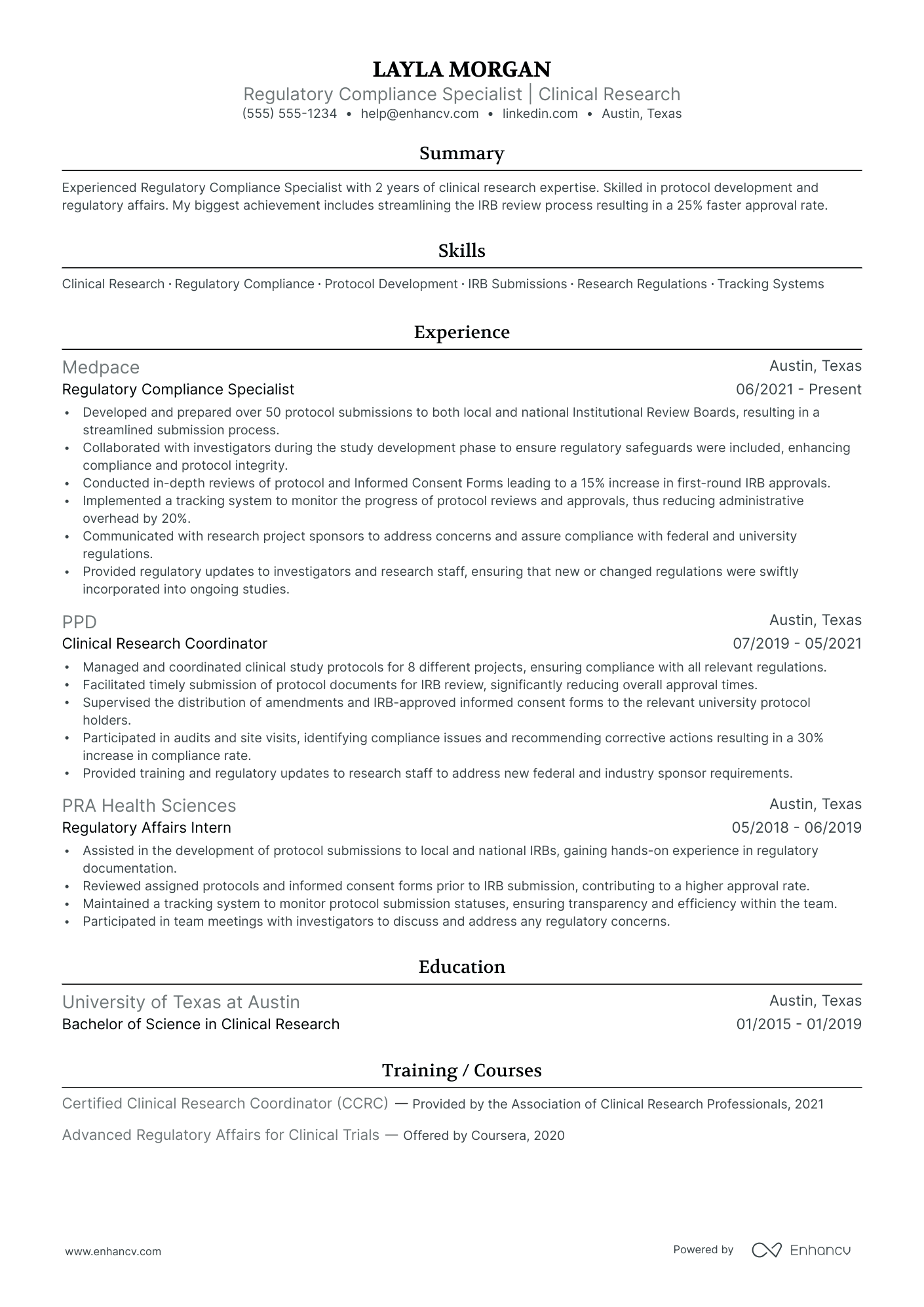 Regulatory Compliance Officer Resume Example Resume Example